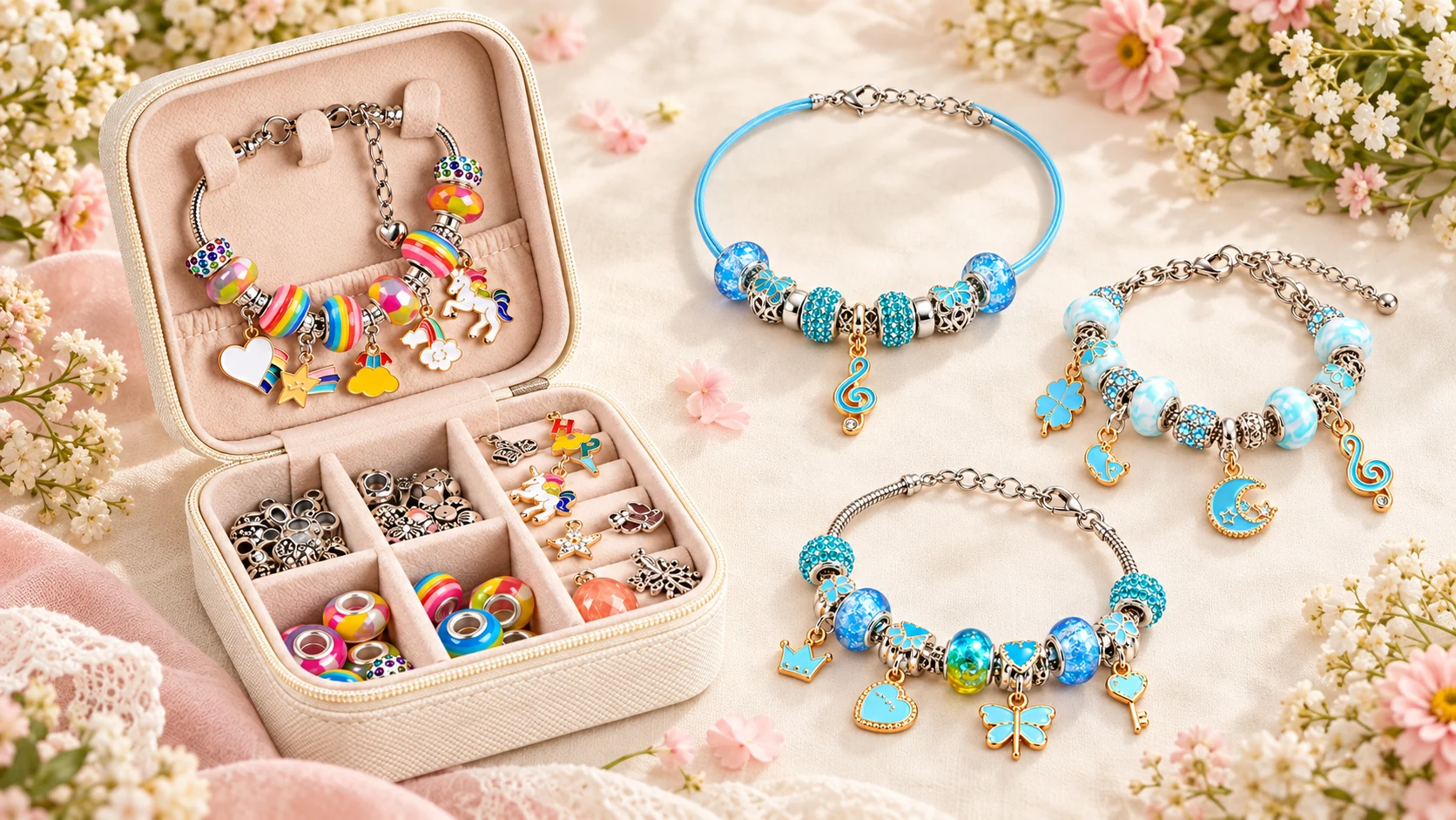 Charm Bracelet & Jewelry Kits collection overview