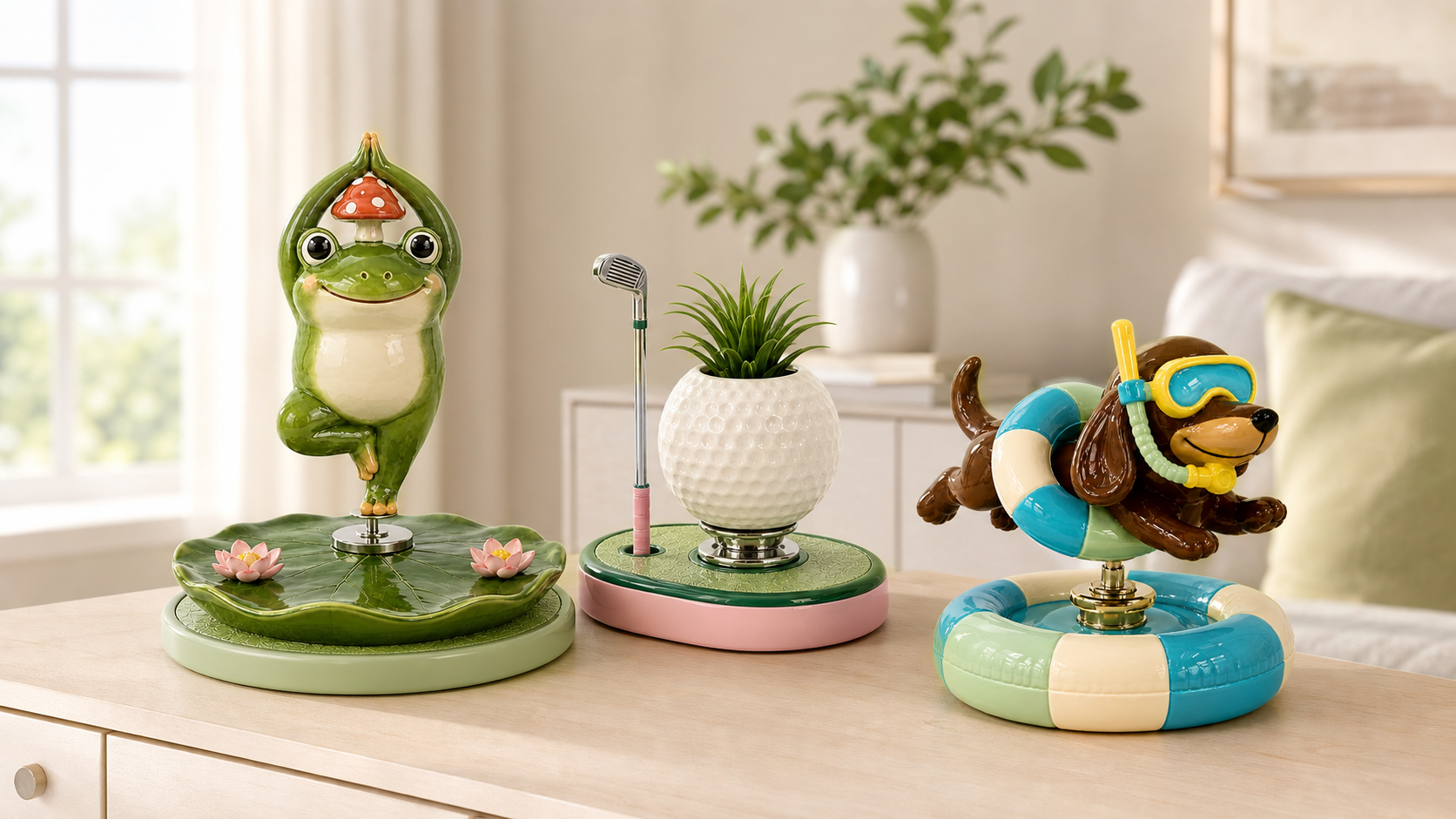Kinetic Tabletop Decor