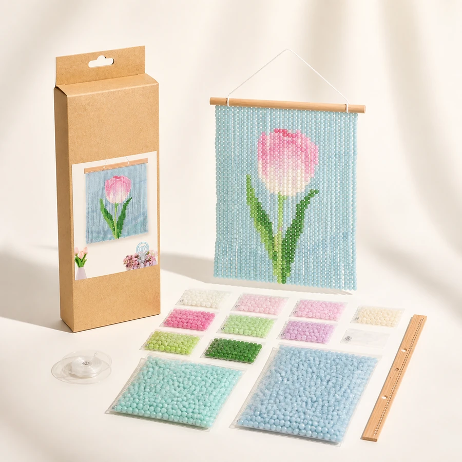 Tulip Bead Curtain Kit from the ZHONGYI Bead Curtain DIY Kits collection