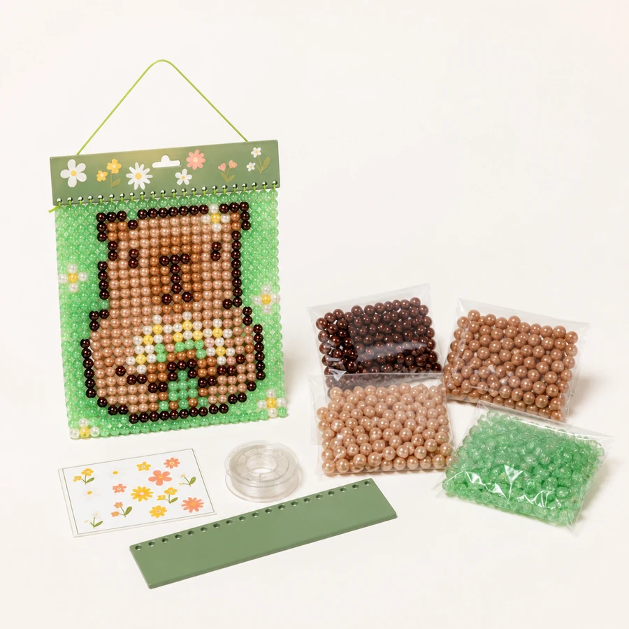 Capybara Bead Curtain Kit from the ZHONGYI Bead Curtain DIY Kits collection