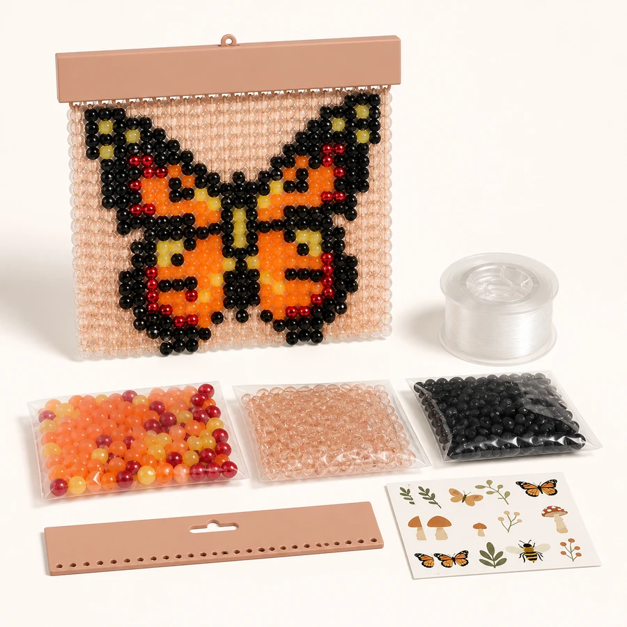Butterfly Bead Curtain Kit from the ZHONGYI Bead Curtain DIY Kits collection