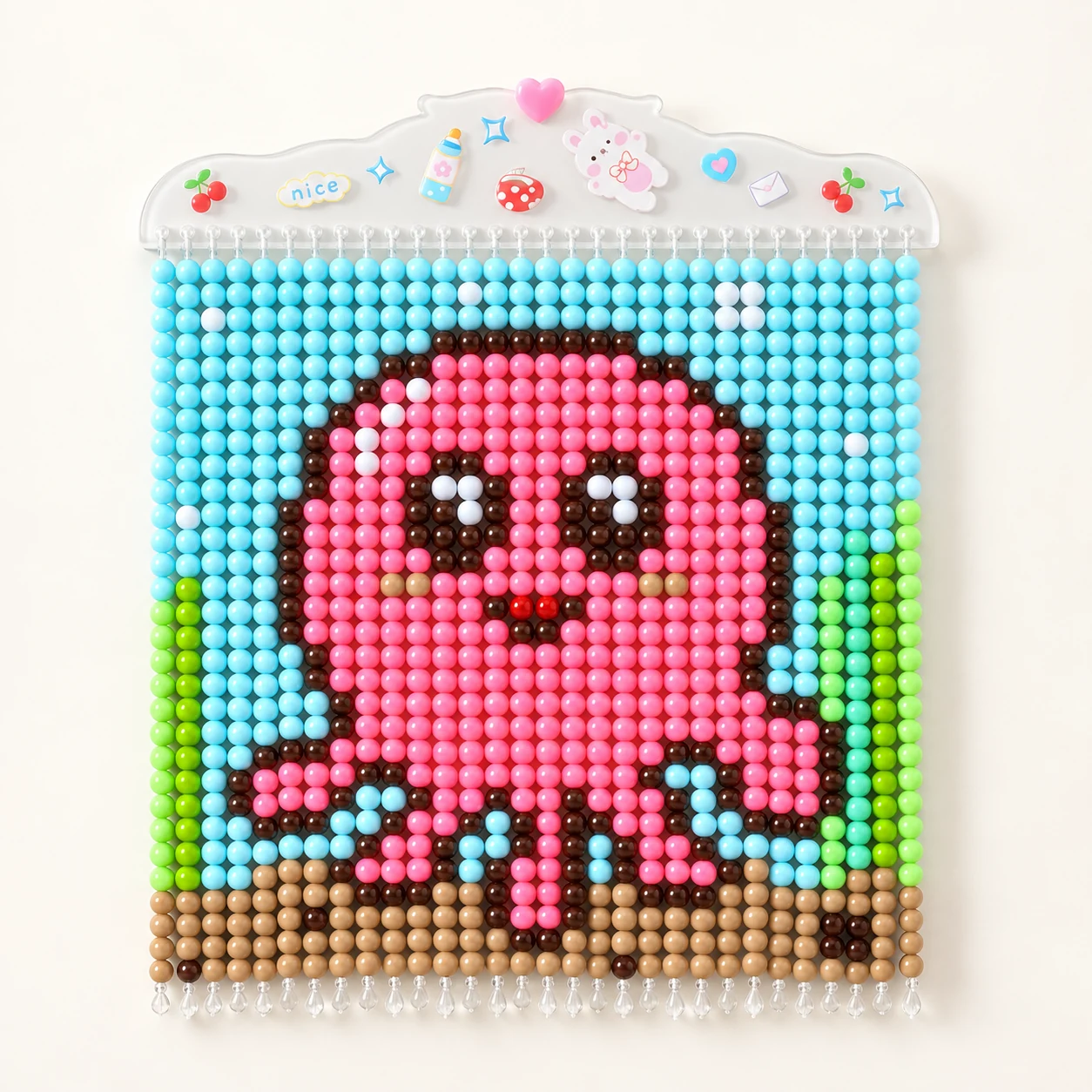 Beaded Wall Art Kit - Octopus from the ZHONGYI Bead Curtain DIY Kits collection