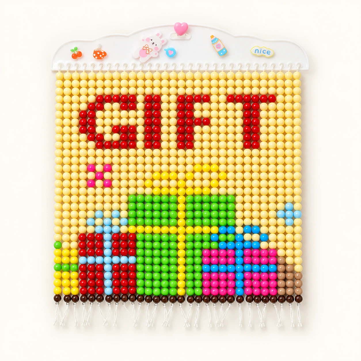 Beaded Wall Art Kit - Gift from the ZHONGYI Bead Curtain DIY Kits collection
