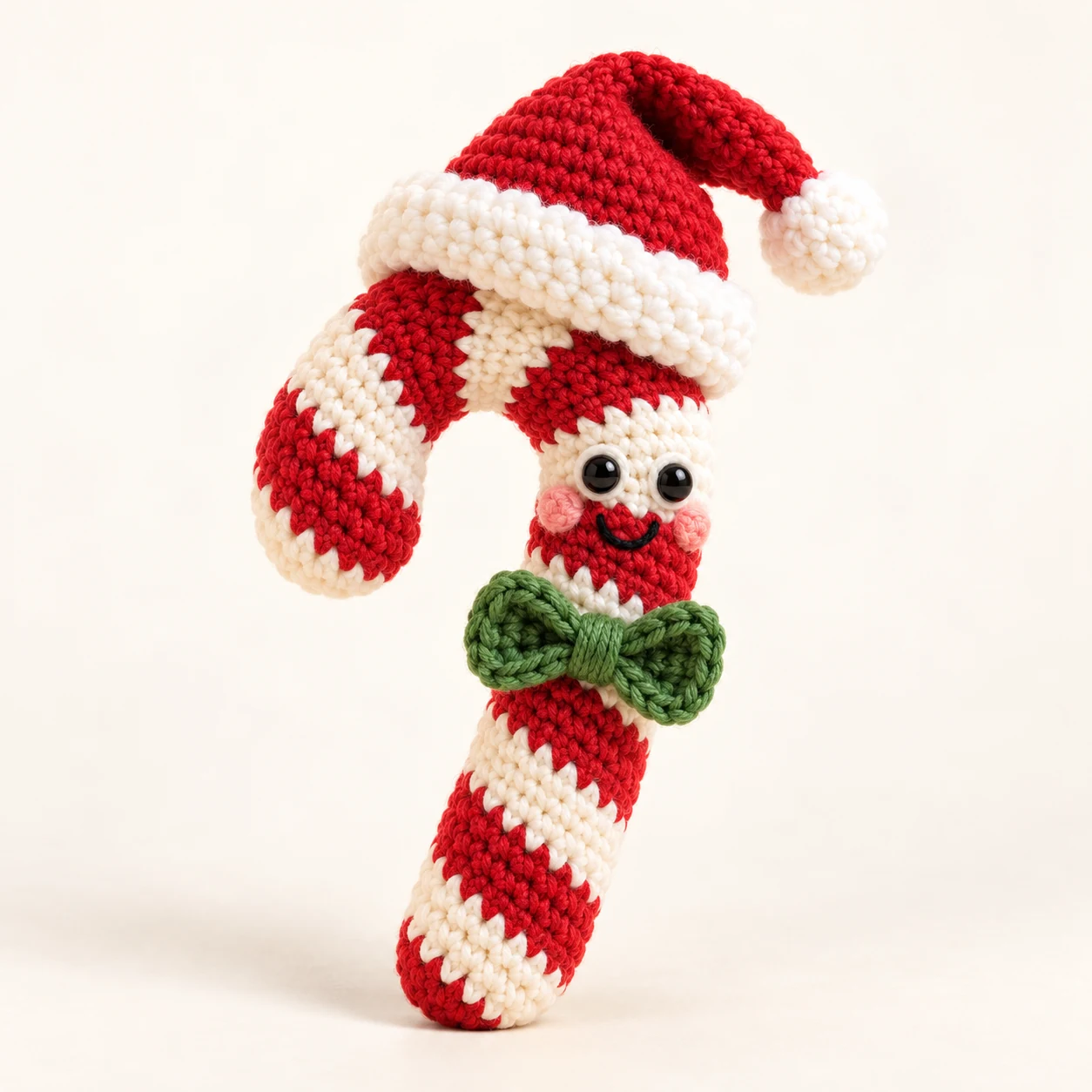Candy Cane Crochet Kit from the ZHONGYI Christmas DIY Kits collection