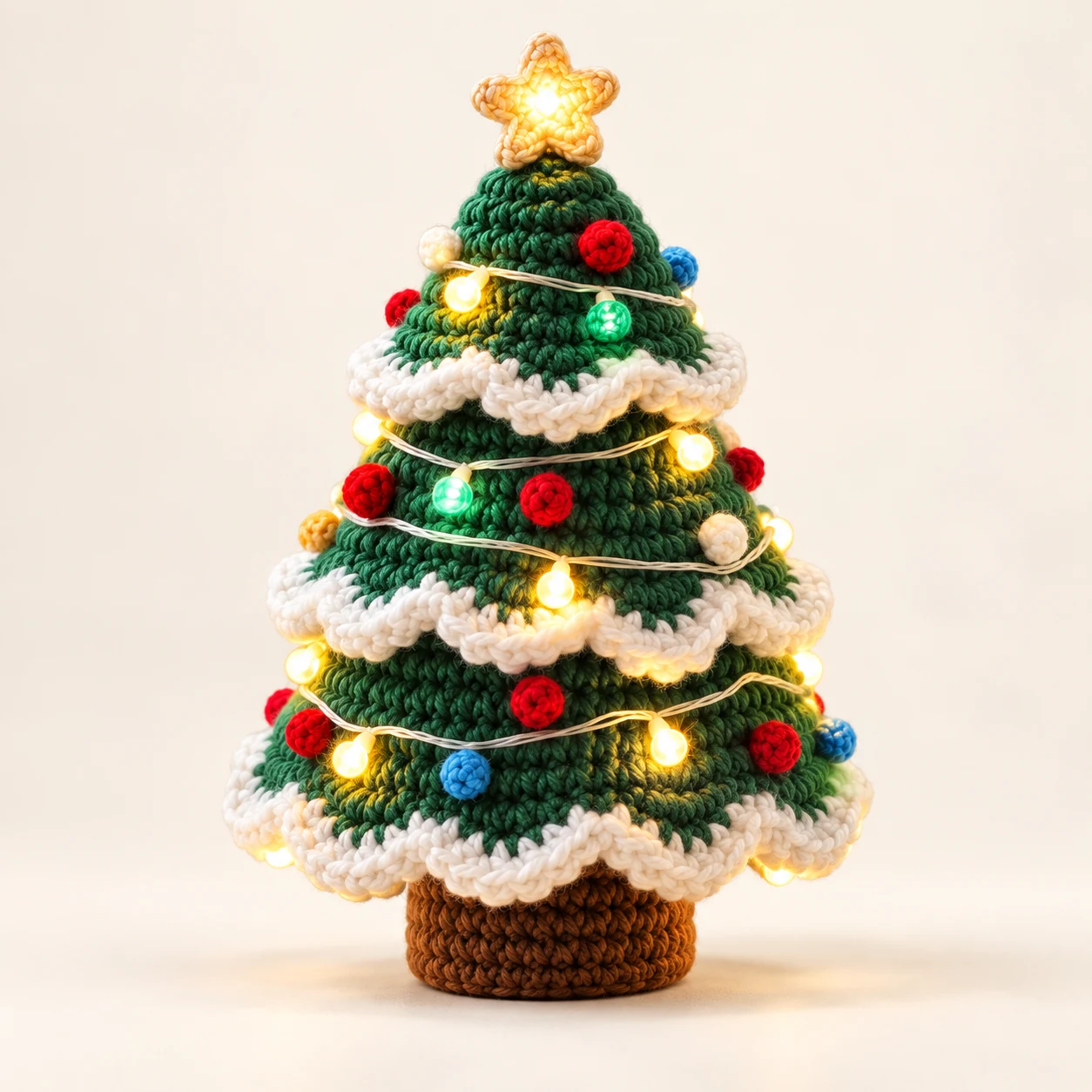 Christmas Tree Crochet Kit from the ZHONGYI Christmas DIY Kits collection