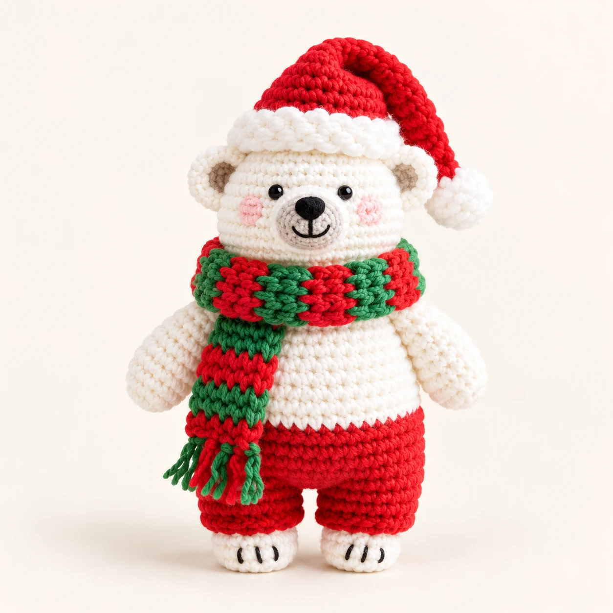 Christmas Bear Crochet Kit from the ZHONGYI Christmas DIY Kits collection