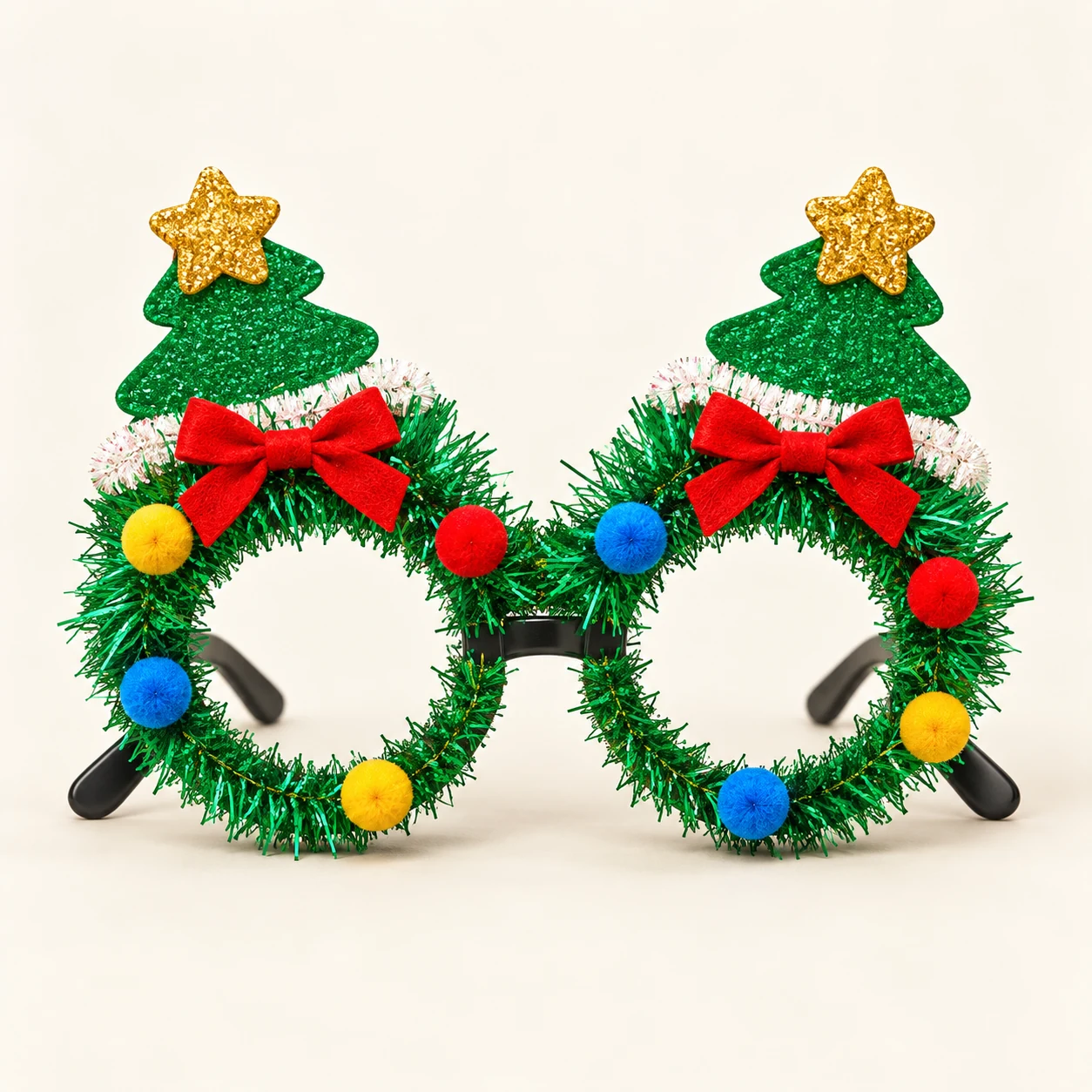 Christmas Novelty Glasses Kit - Christmas Trees from the ZHONGYI Christmas DIY Kits collection