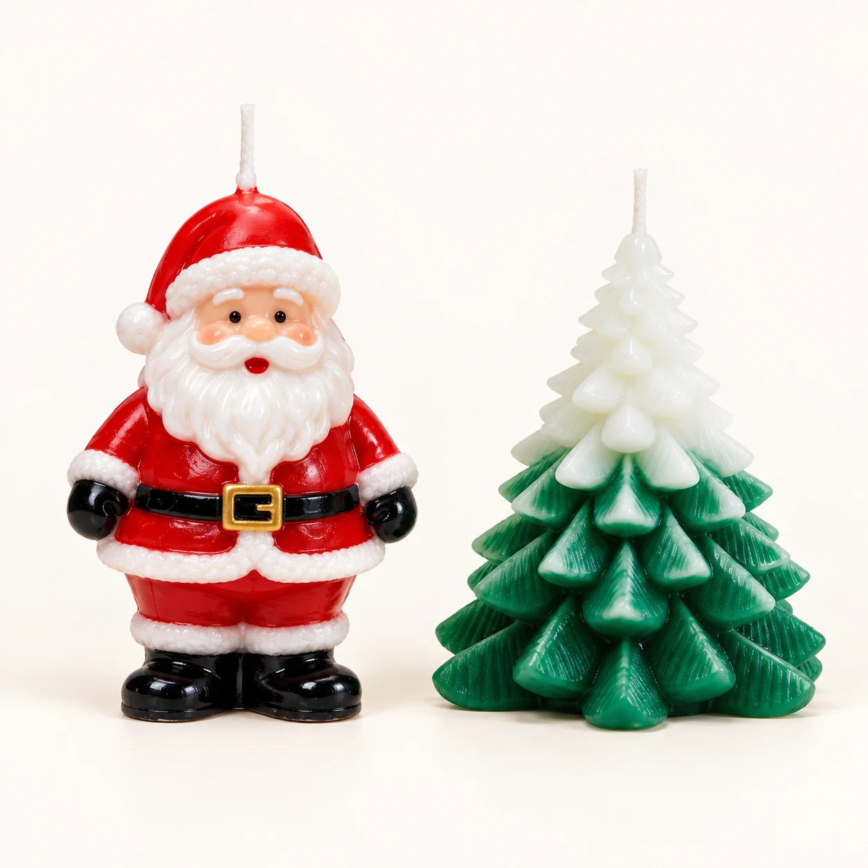 Santa & Tree Candle Kit from the ZHONGYI Christmas DIY Kits collection
