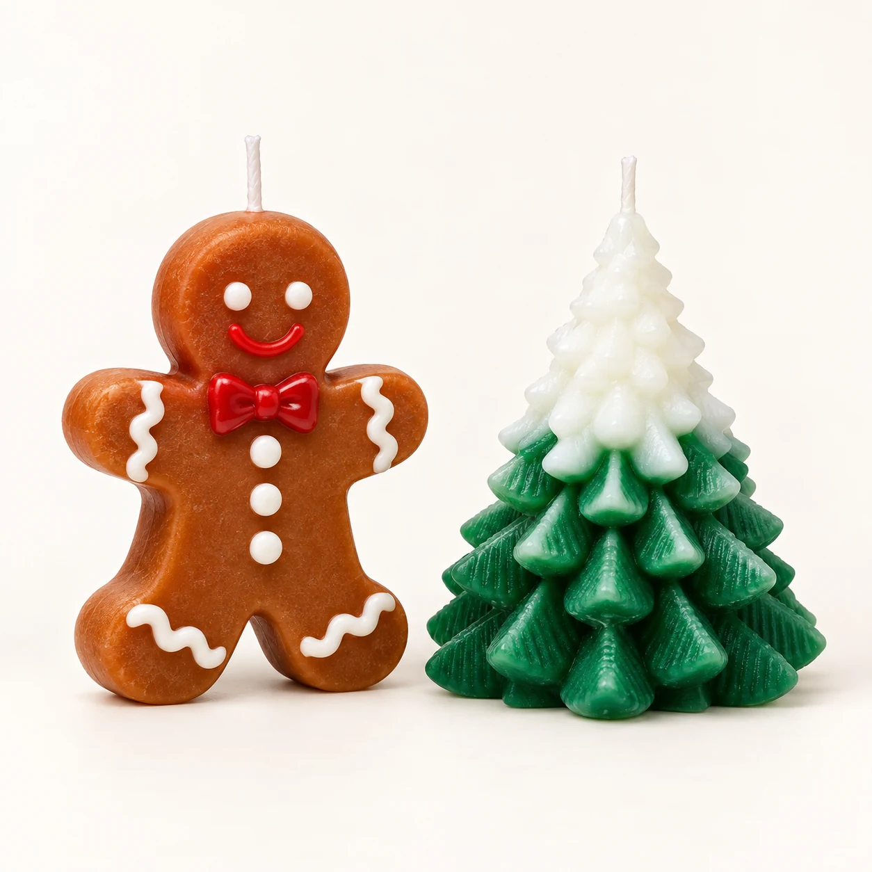 Gingerbread & Tree Candle Kit from the ZHONGYI Christmas DIY Kits collection