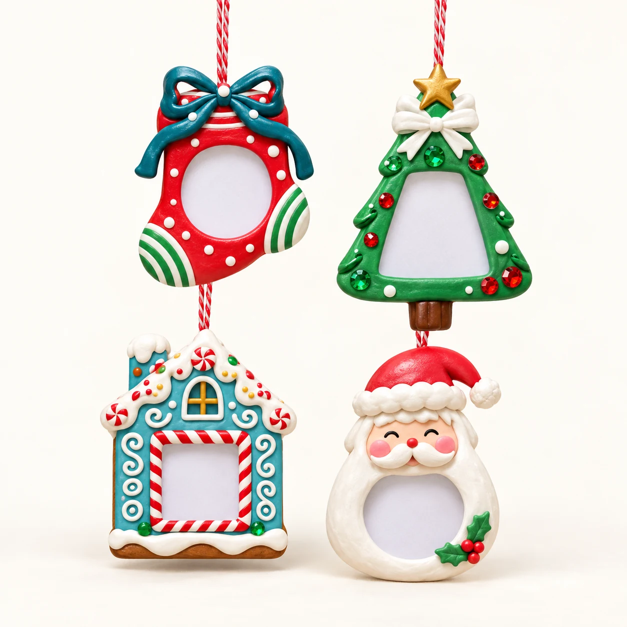 Christmas Clay Photo Frame Kit from the ZHONGYI Christmas DIY Kits collection