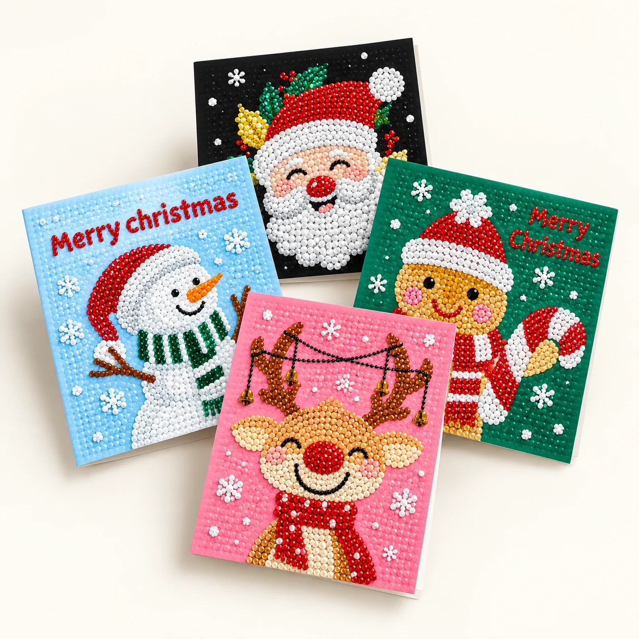 Christmas Diamond Art Card Kit from the ZHONGYI Christmas DIY Kits collection