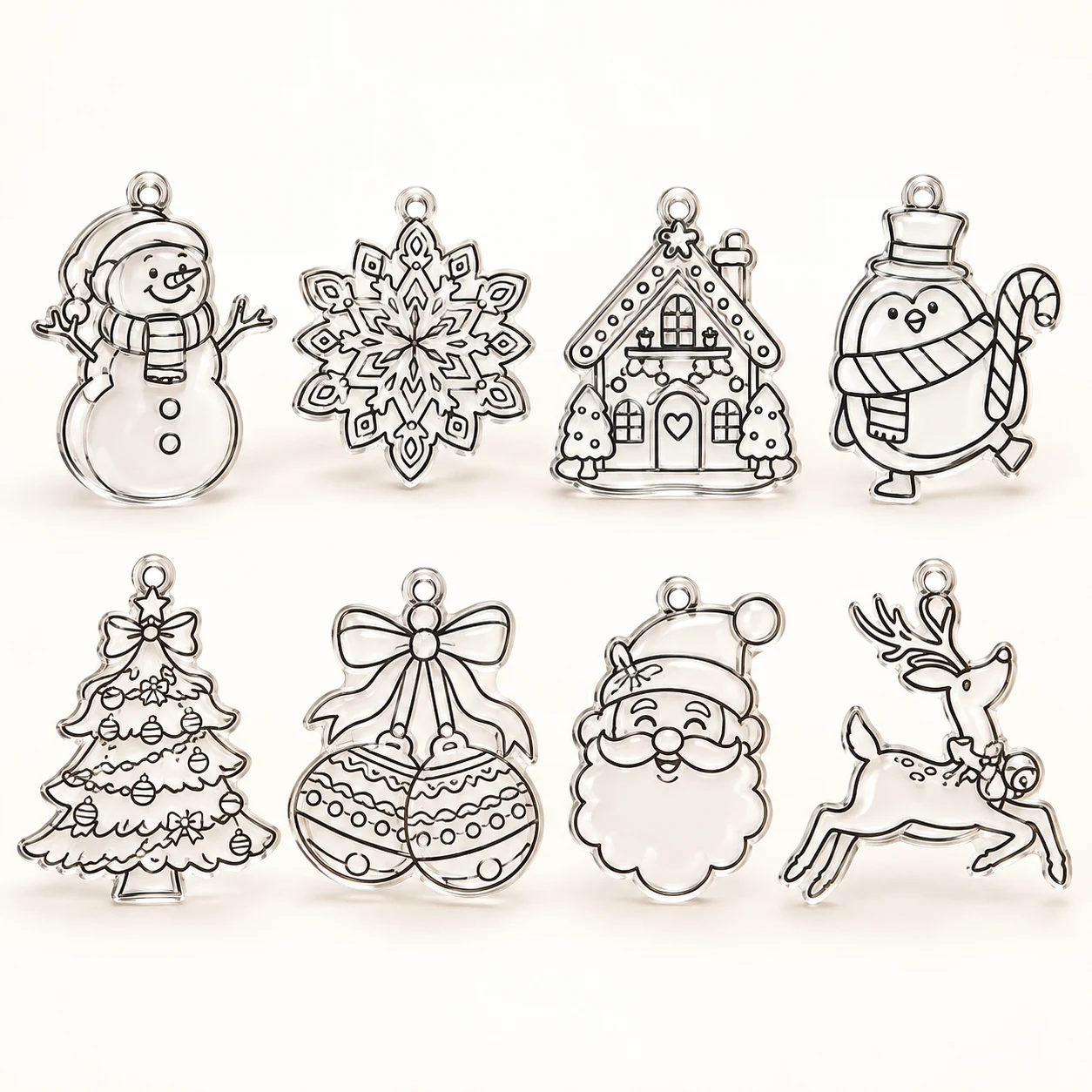 Christmas Glass Ornament Painting Kit from the ZHONGYI Christmas DIY Kits collection