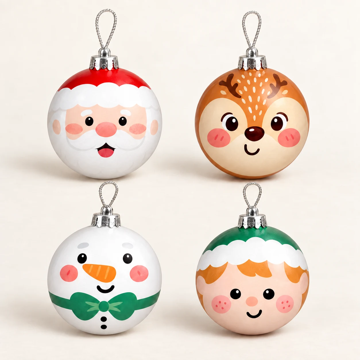 Christmas Bauble Painting Kit from the ZHONGYI Christmas DIY Kits collection