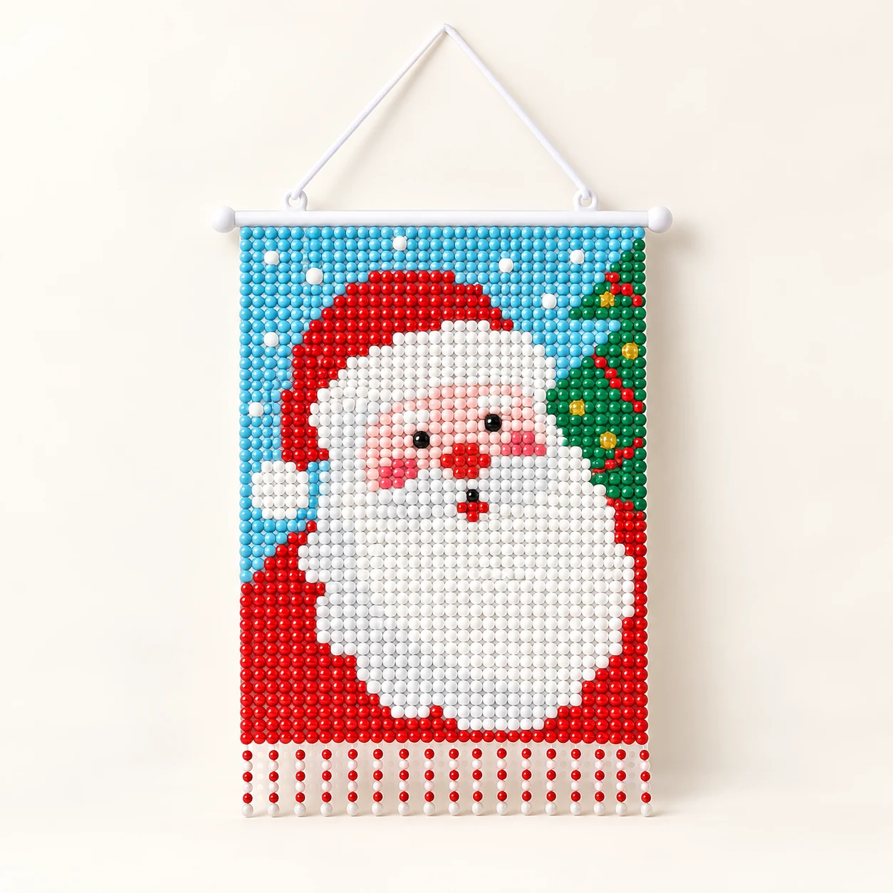 Santa Bead Curtain Kit from the ZHONGYI Christmas DIY Kits collection