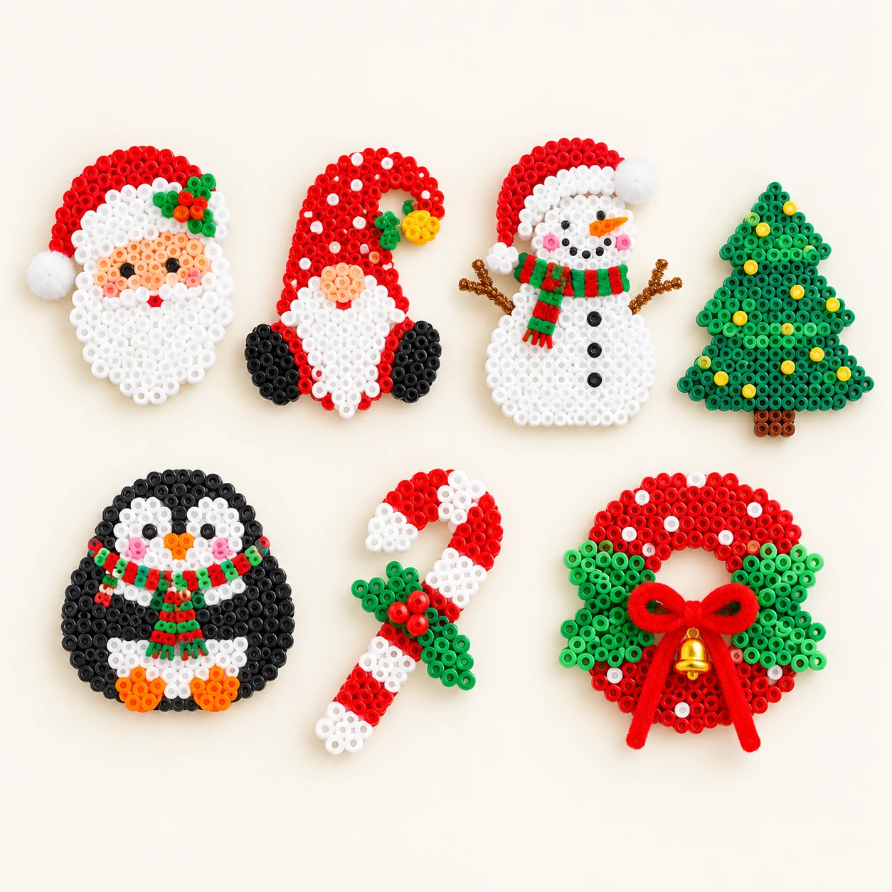 Christmas Fuse Bead Ornament Kit from the ZHONGYI Christmas DIY Kits collection