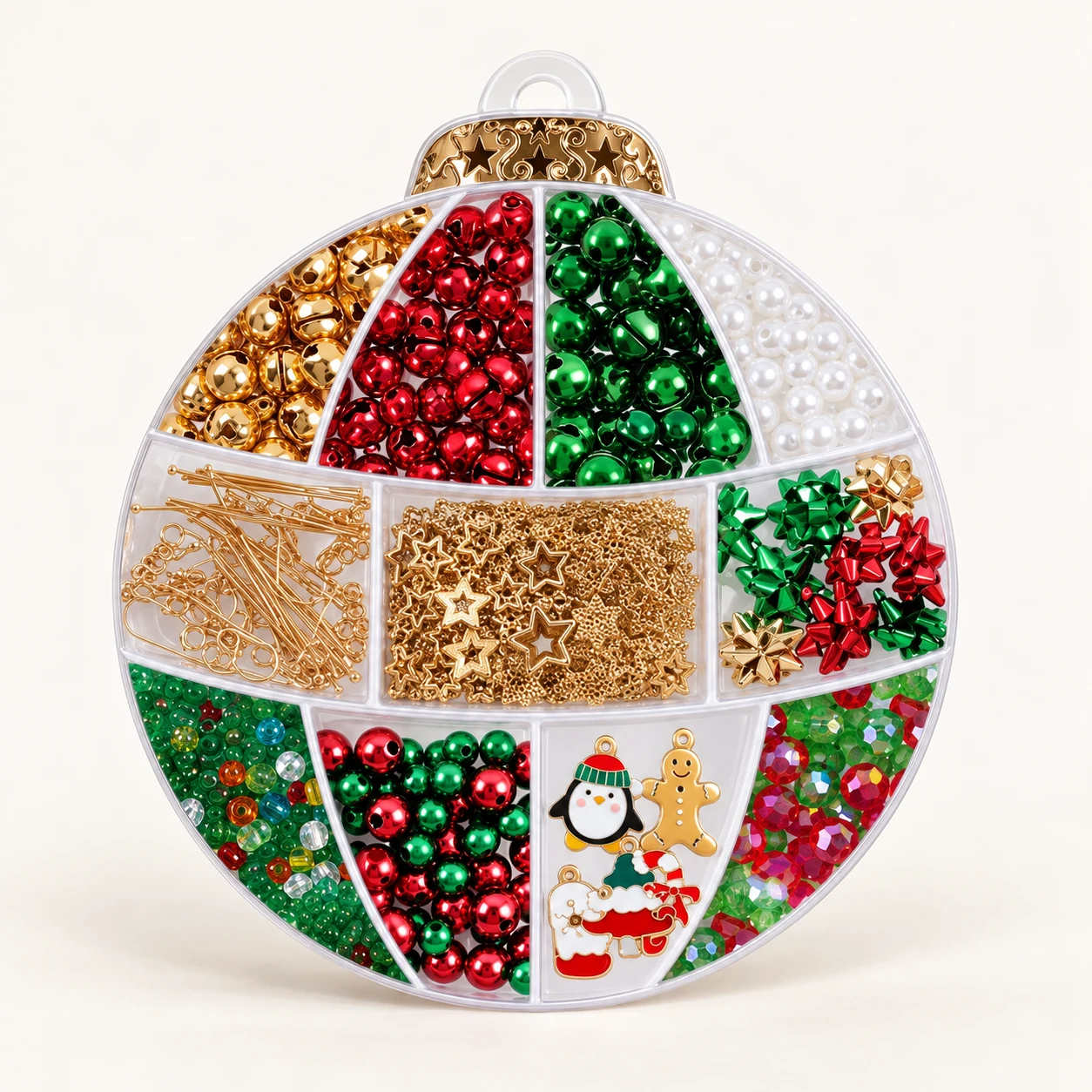 Christmas Bauble Jewelry Bead Kit from the ZHONGYI Christmas DIY Kits collection
