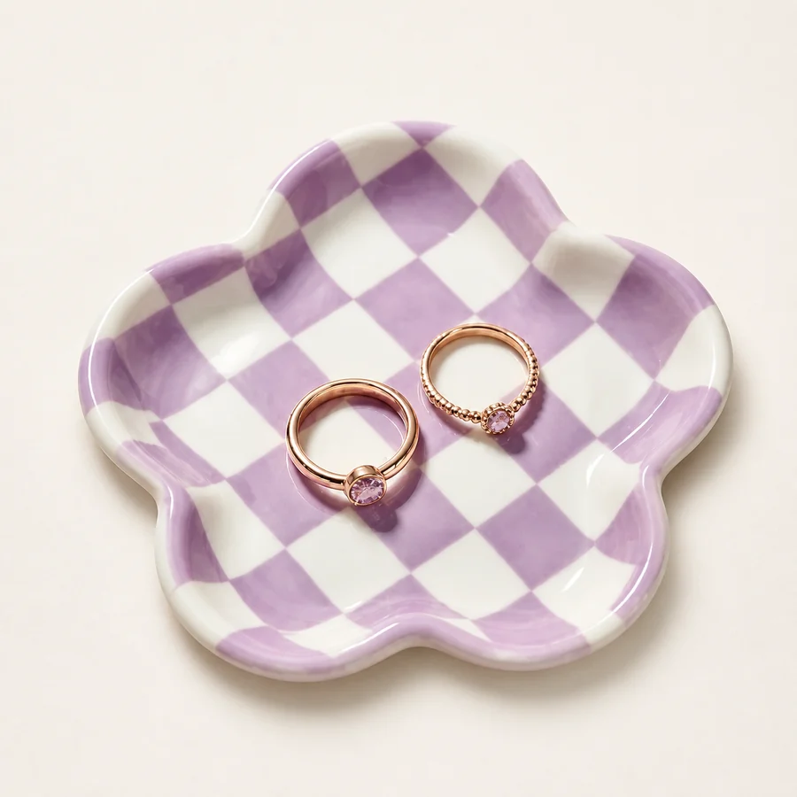 DIY Clay Jewellery Plate Kit from the ZHONGYI Clay Craft Kits collection