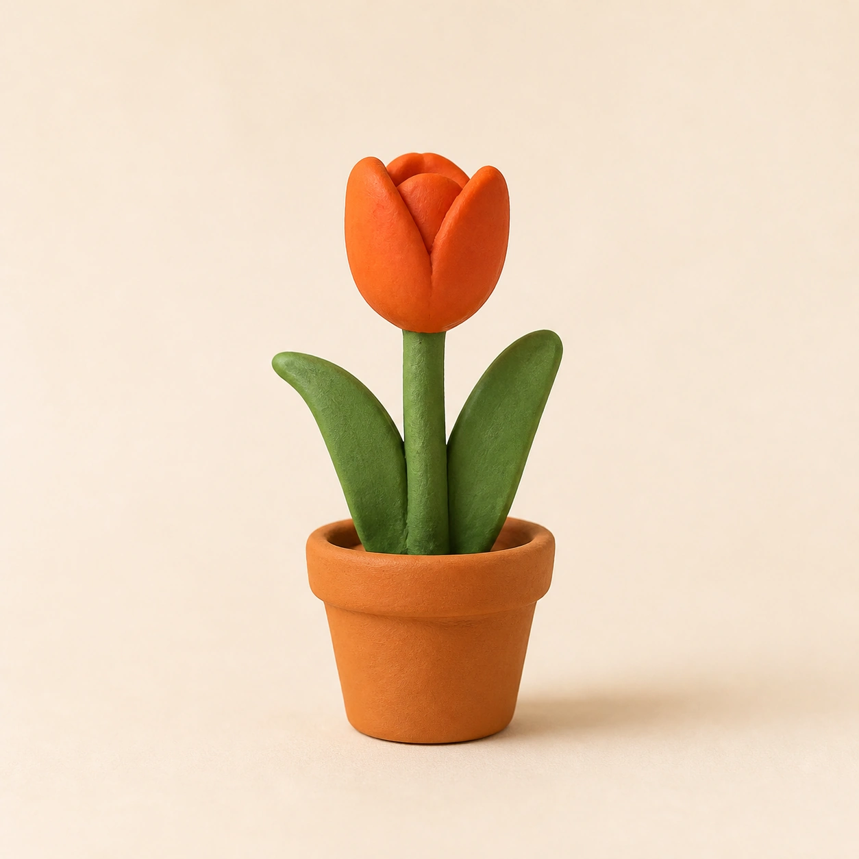 DIY Tulip Planter Kit from the ZHONGYI Clay Craft Kits collection