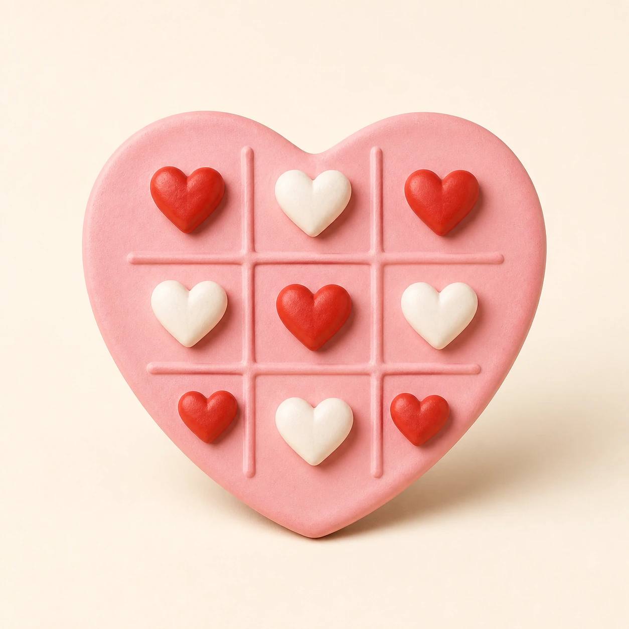 Soft Pottery Tic-Tac-Toe Kit from the ZHONGYI Clay Craft Kits collection