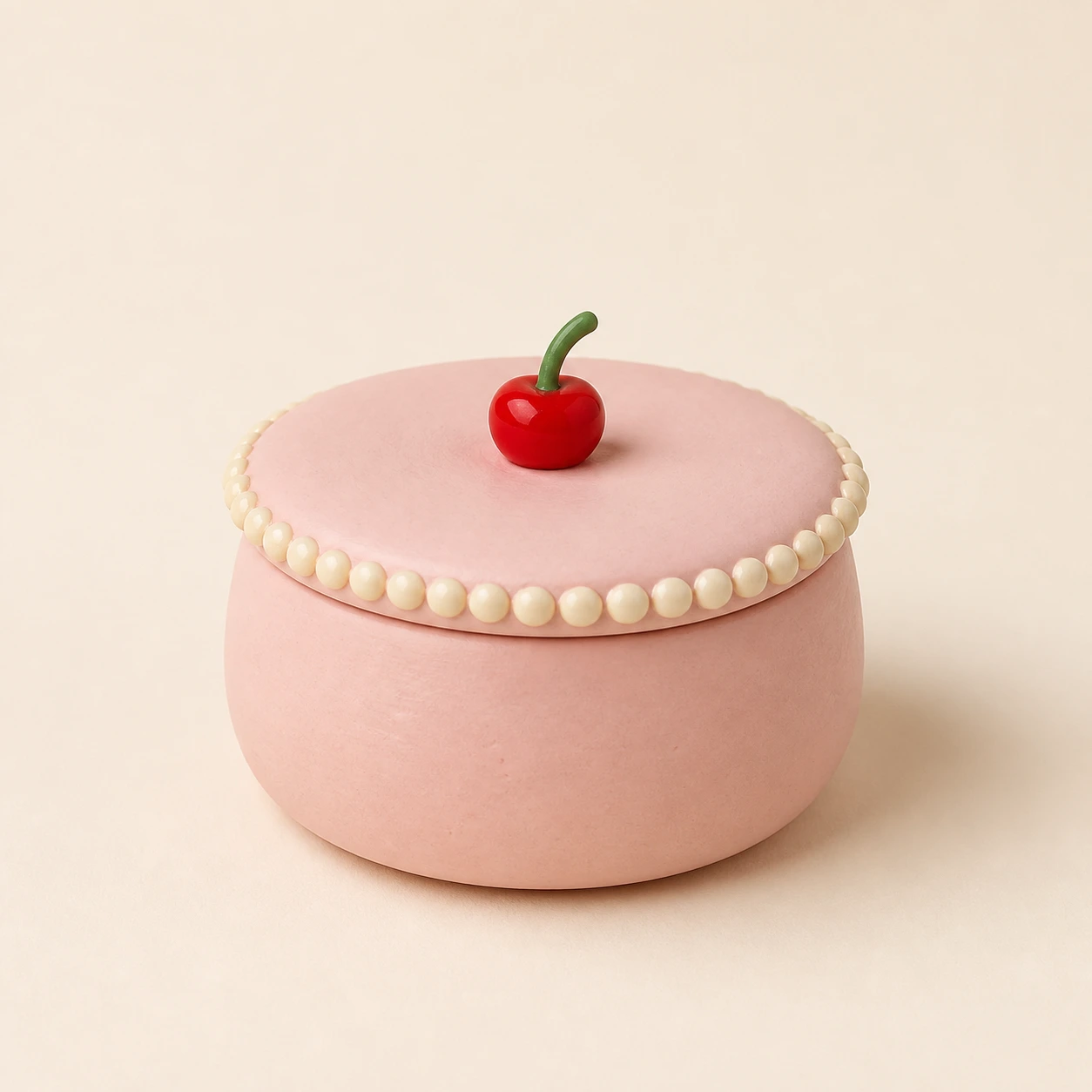 Soft Pottery Cherry Pots Kit from the ZHONGYI Clay Craft Kits collection
