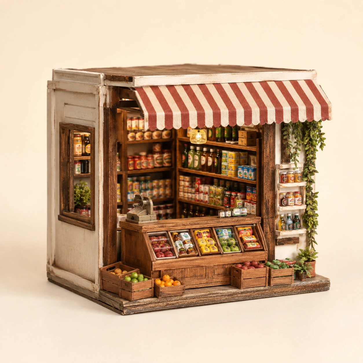 Corner Store Room from the ZHONGYI Miniature House Kits collection