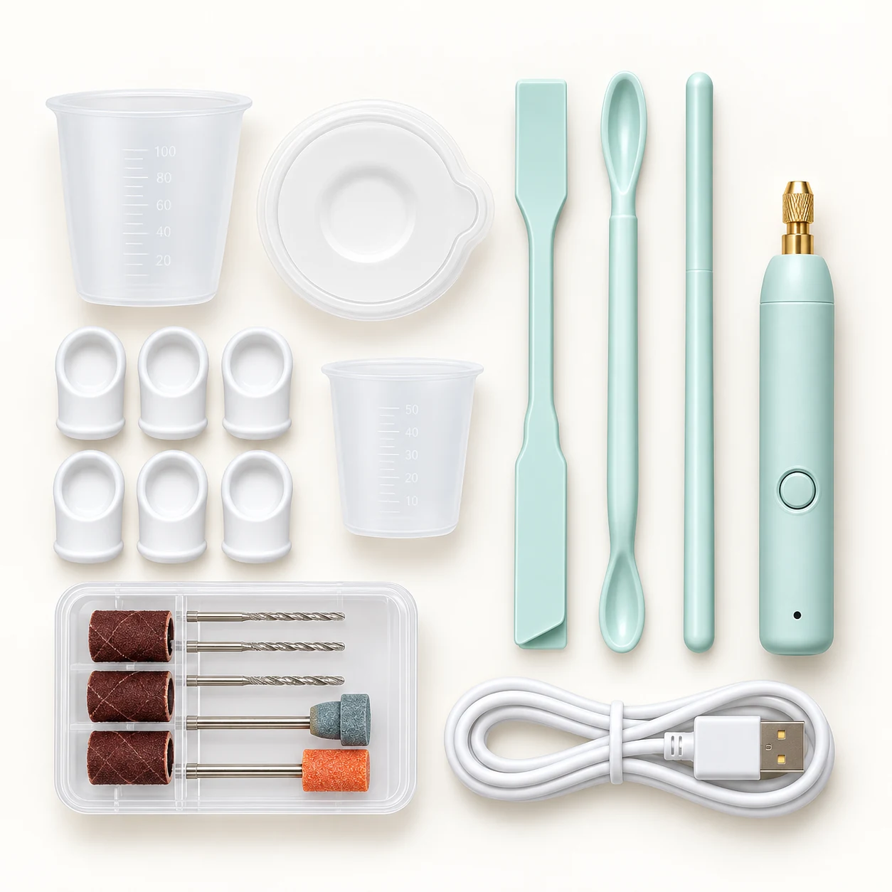 Epoxy Resin Casting Tool Set - Blister Pack from the ZHONGYI Craft Tool Kits & Work Mats collection