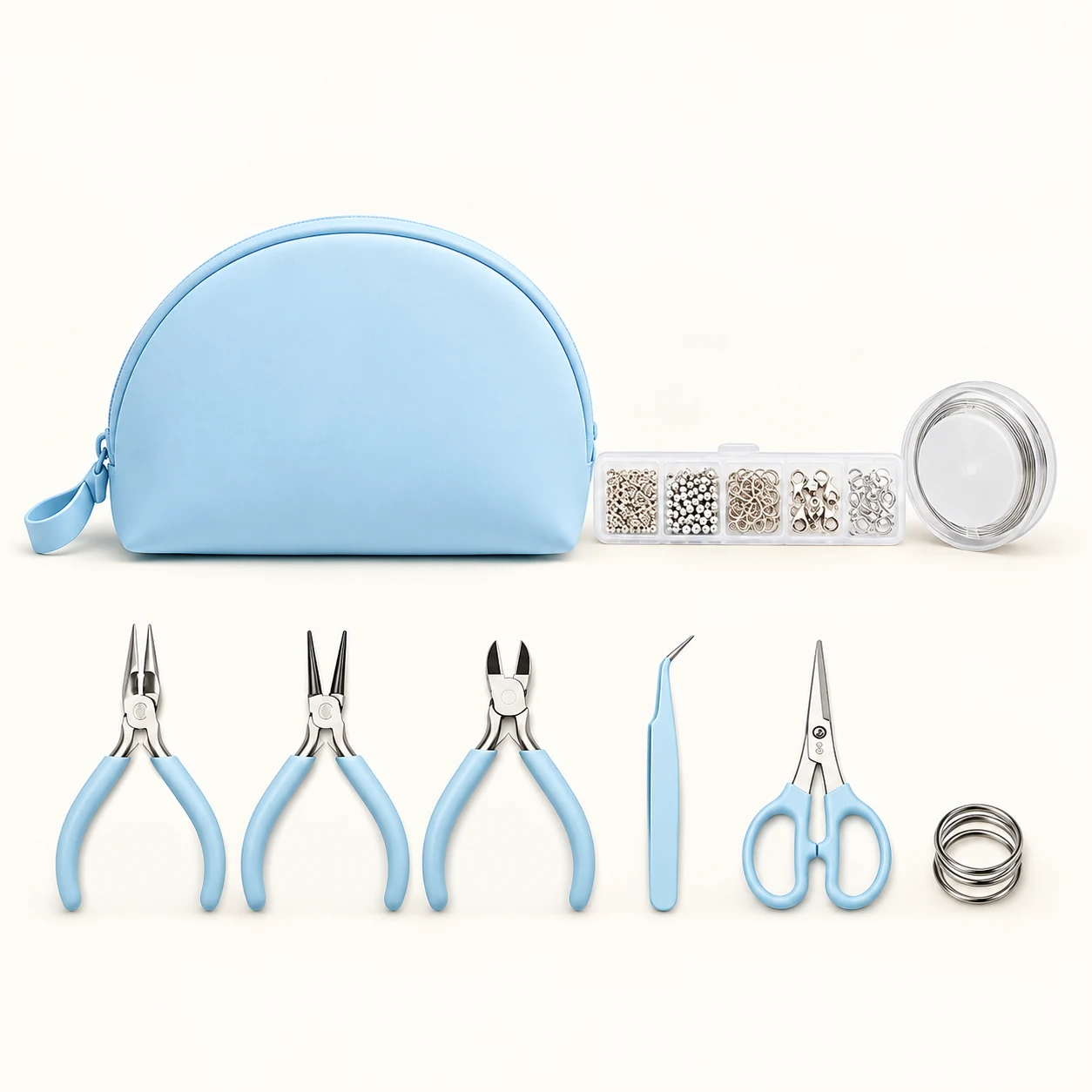Blue Jewelry Tool Set with Storage Bag from the ZHONGYI Craft Tool Kits & Work Mats collection