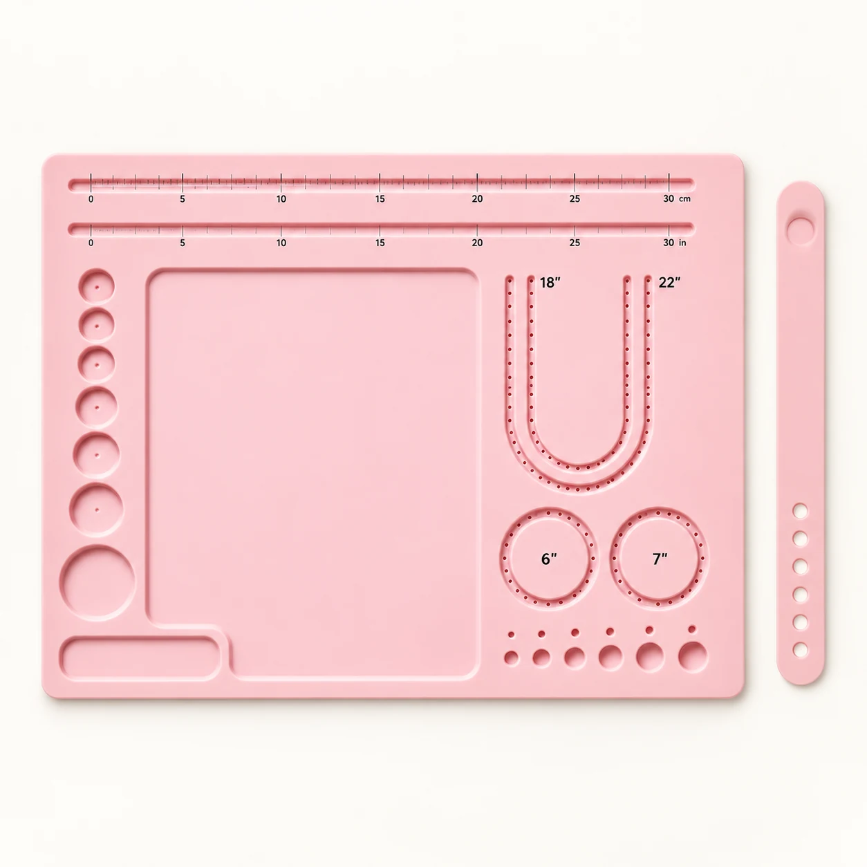 Jewelry Making Silicone Work Mat from the ZHONGYI Craft Tool Kits & Work Mats collection