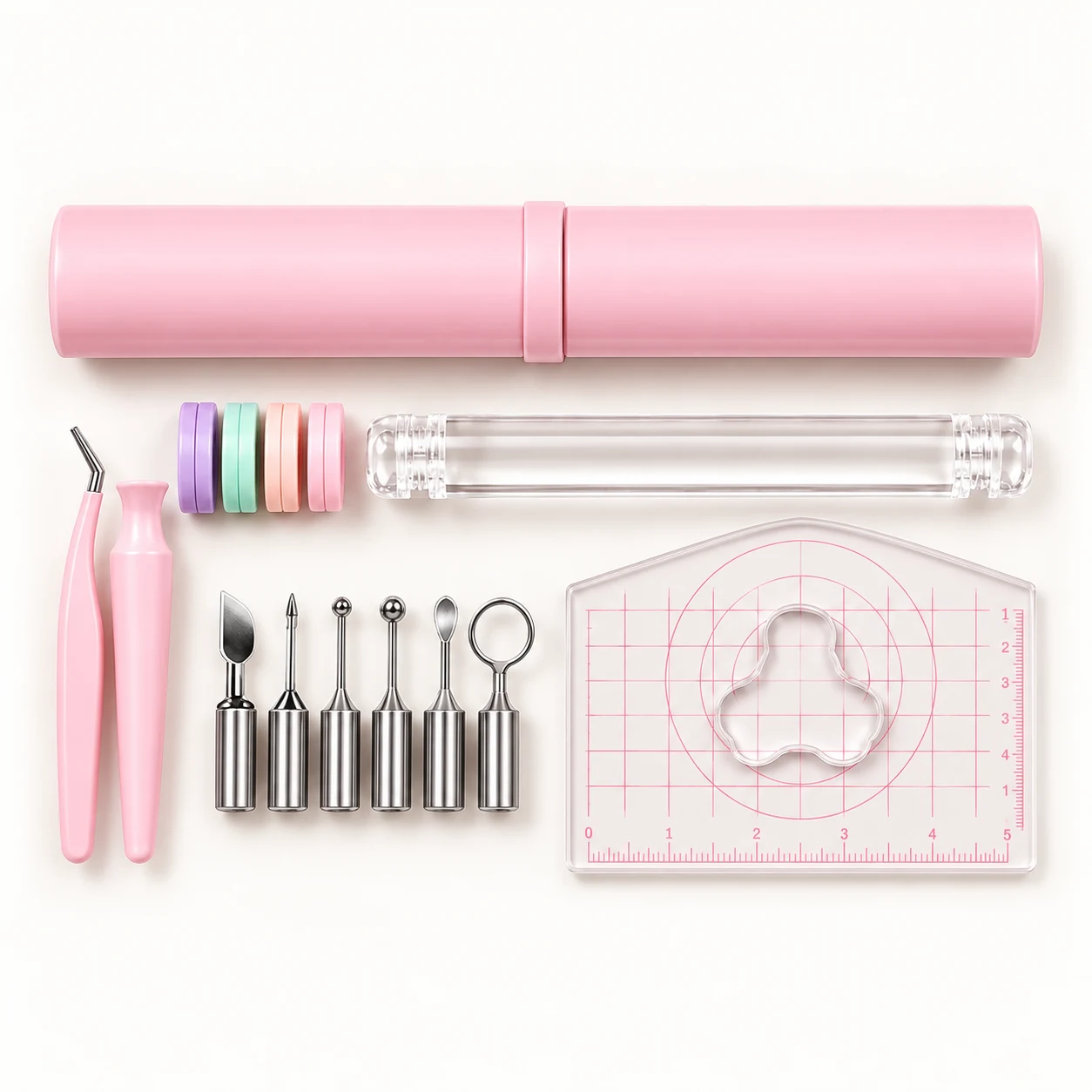 Polymer Clay Starter Tool Set - Blister Pack from the ZHONGYI Craft Tool Kits & Work Mats collection
