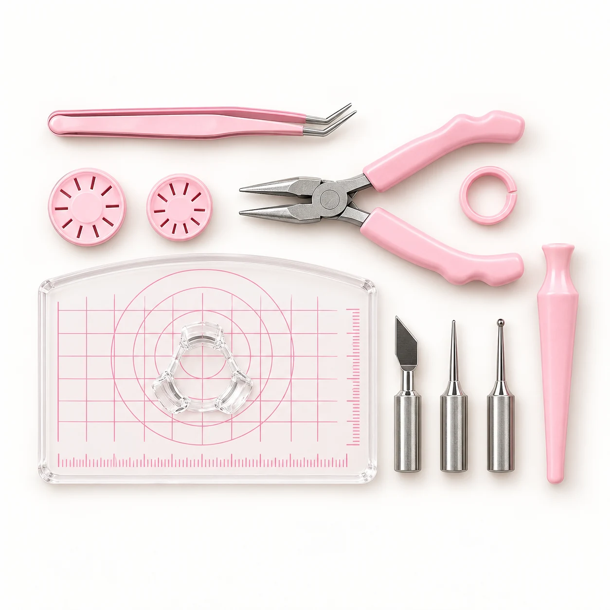 Clay Jewelry Tool Set - Blister Pack from the ZHONGYI Craft Tool Kits & Work Mats collection