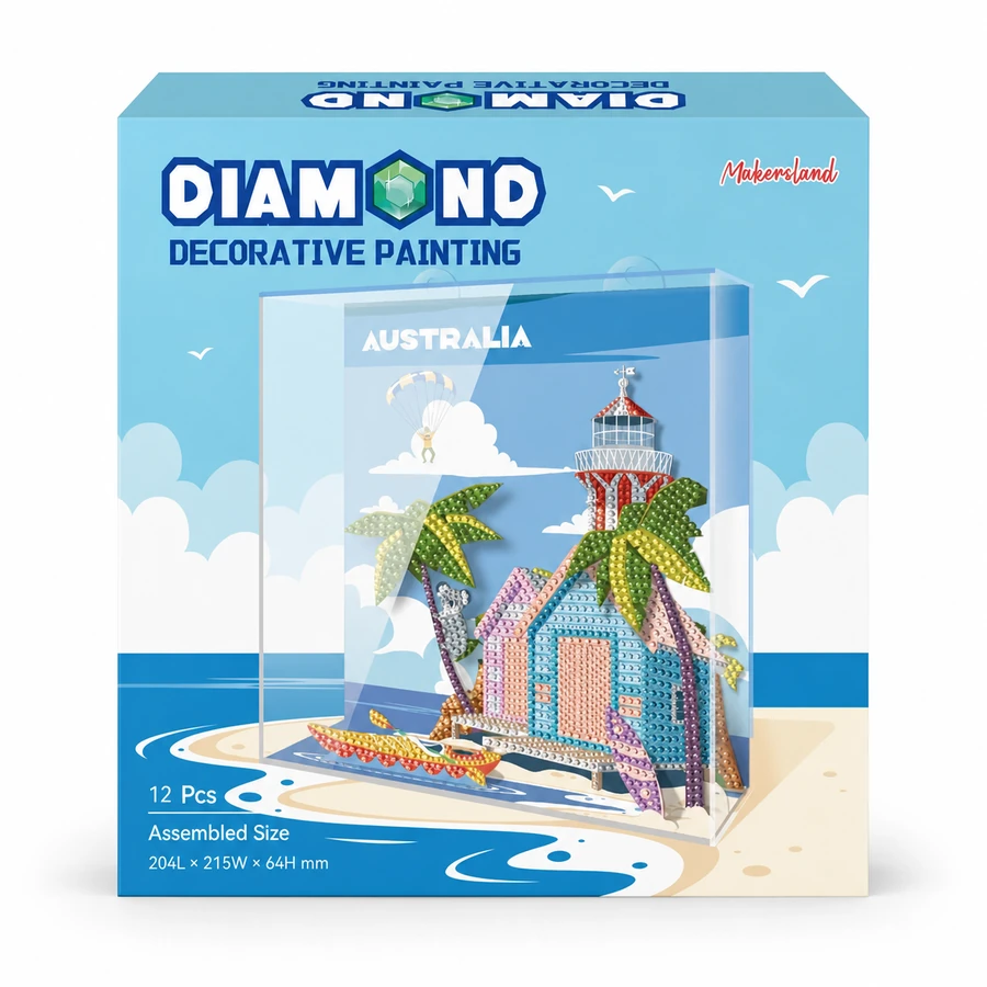 Diamond Painting Kit - Design 04 from the ZHONGYI Diamond Painting Kits collection
