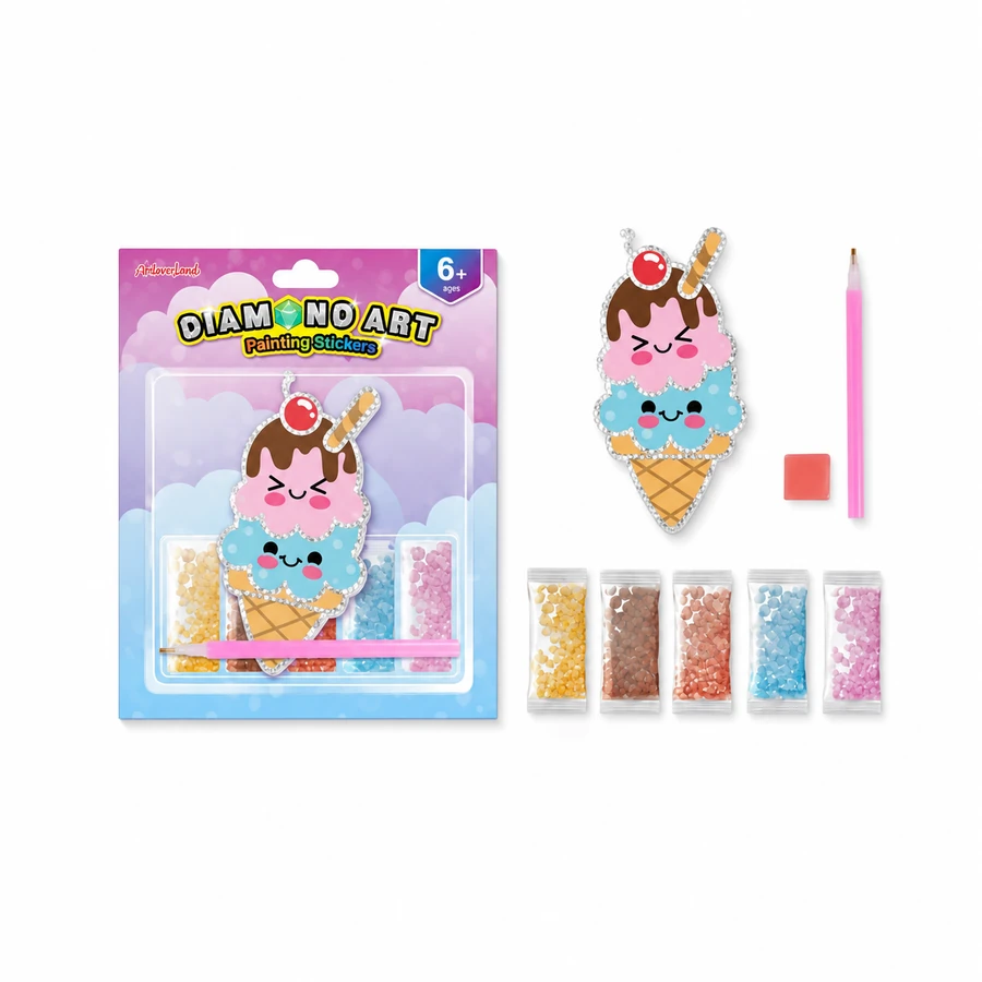 5D Diamond Painting Kit - Design 04 from the ZHONGYI Diamond Painting Kits collection