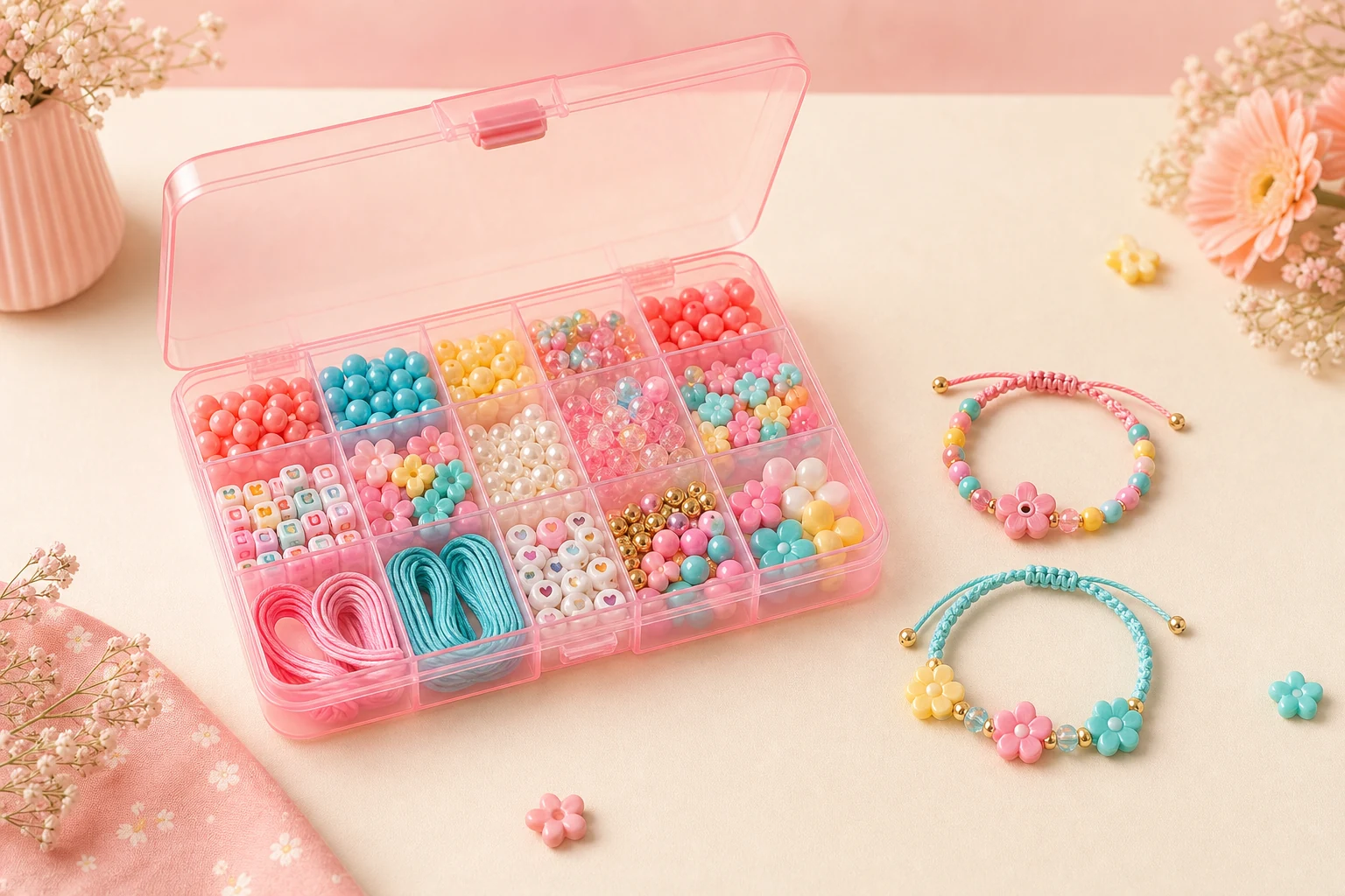 Custom Beads Jewellery Kit from the ZHONGYI DIY Craft Kits collection
