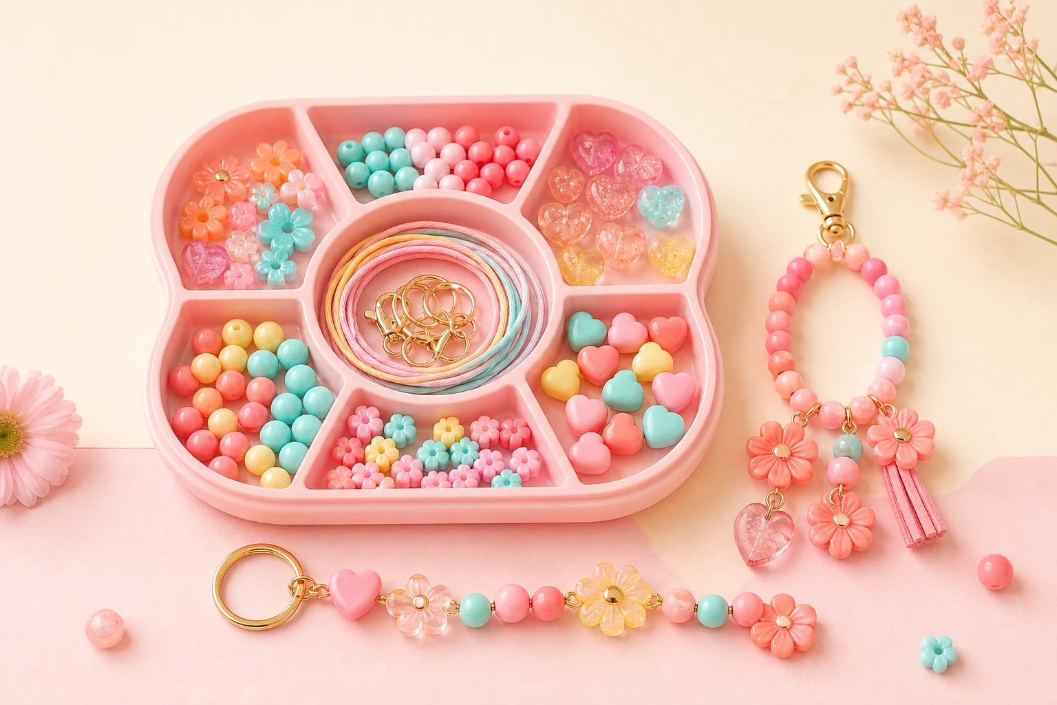 Bag Charm Maker Kit from the ZHONGYI DIY Craft Kits collection