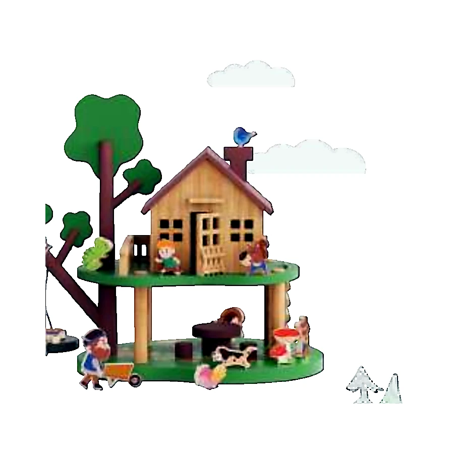 Treehouse Play Set - Small from the ZHONGYI Educational Toys collection