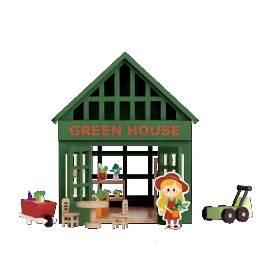 Greenhouse Play Set - Large from the ZHONGYI Educational Toys collection