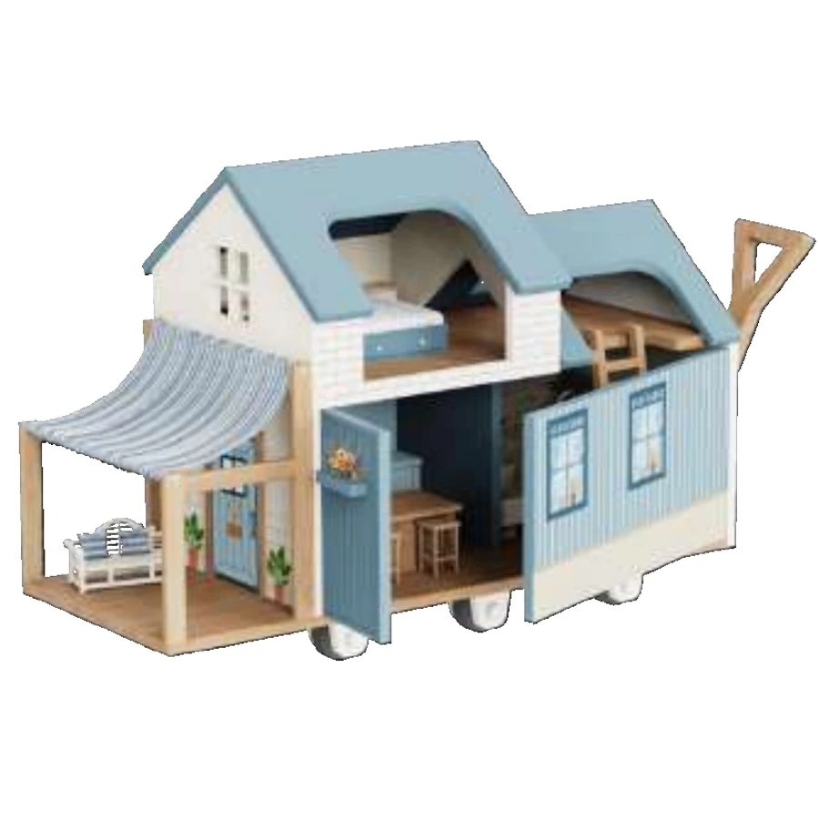 Mobile Dollhouse Play Set from the ZHONGYI Educational Toys collection