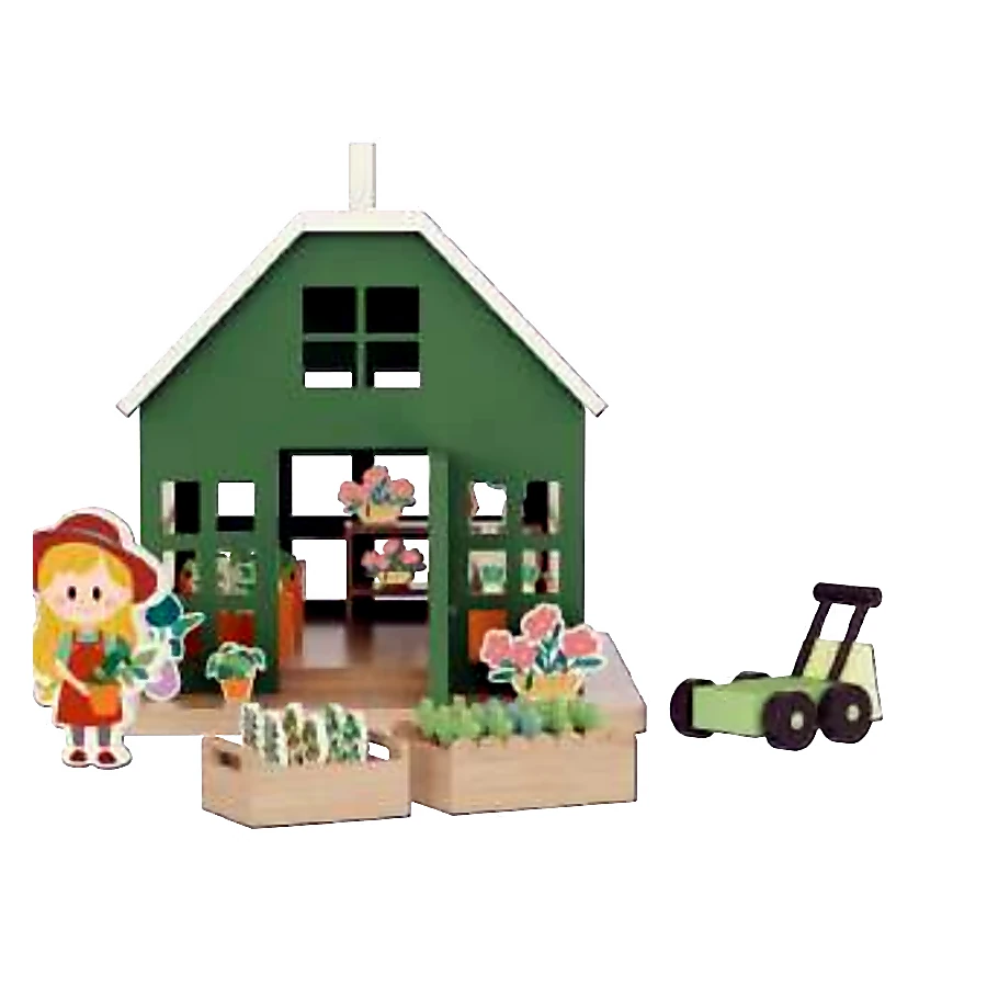 Greenhouse Play Set - Small from the ZHONGYI Educational Toys collection