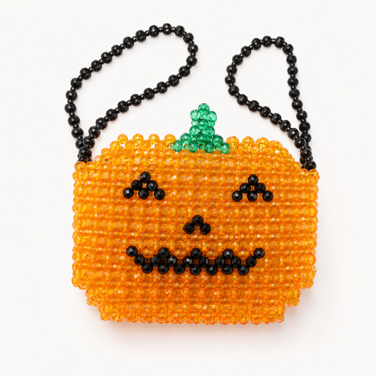 Create Your Own Beaded Pumpkin Bag Kit from the ZHONGYI Halloween DIY Kits collection