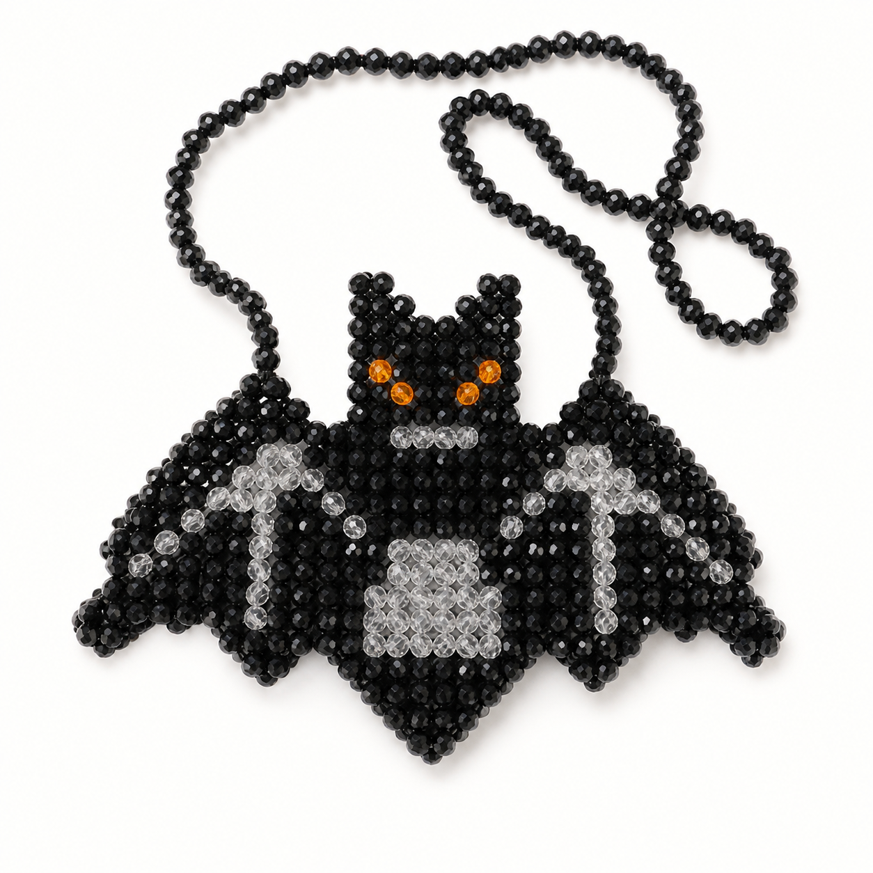 Create Your Own Beaded Bat Bag Kit from the ZHONGYI Halloween DIY Kits collection