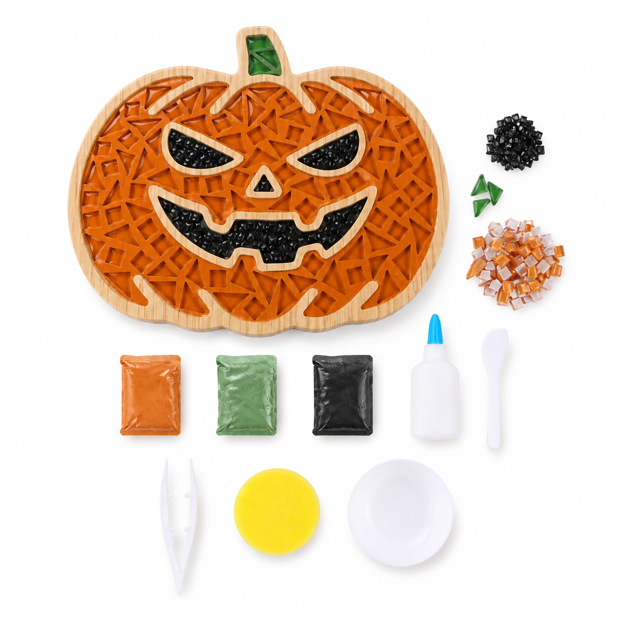 Create Your Own Mosaic Tray Kit from the ZHONGYI Halloween DIY Kits collection