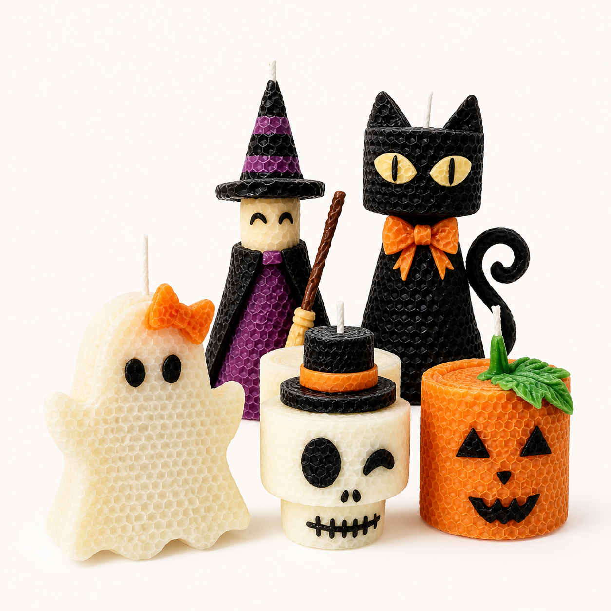 DIY Beeswax Candle from the ZHONGYI Halloween DIY Kits collection