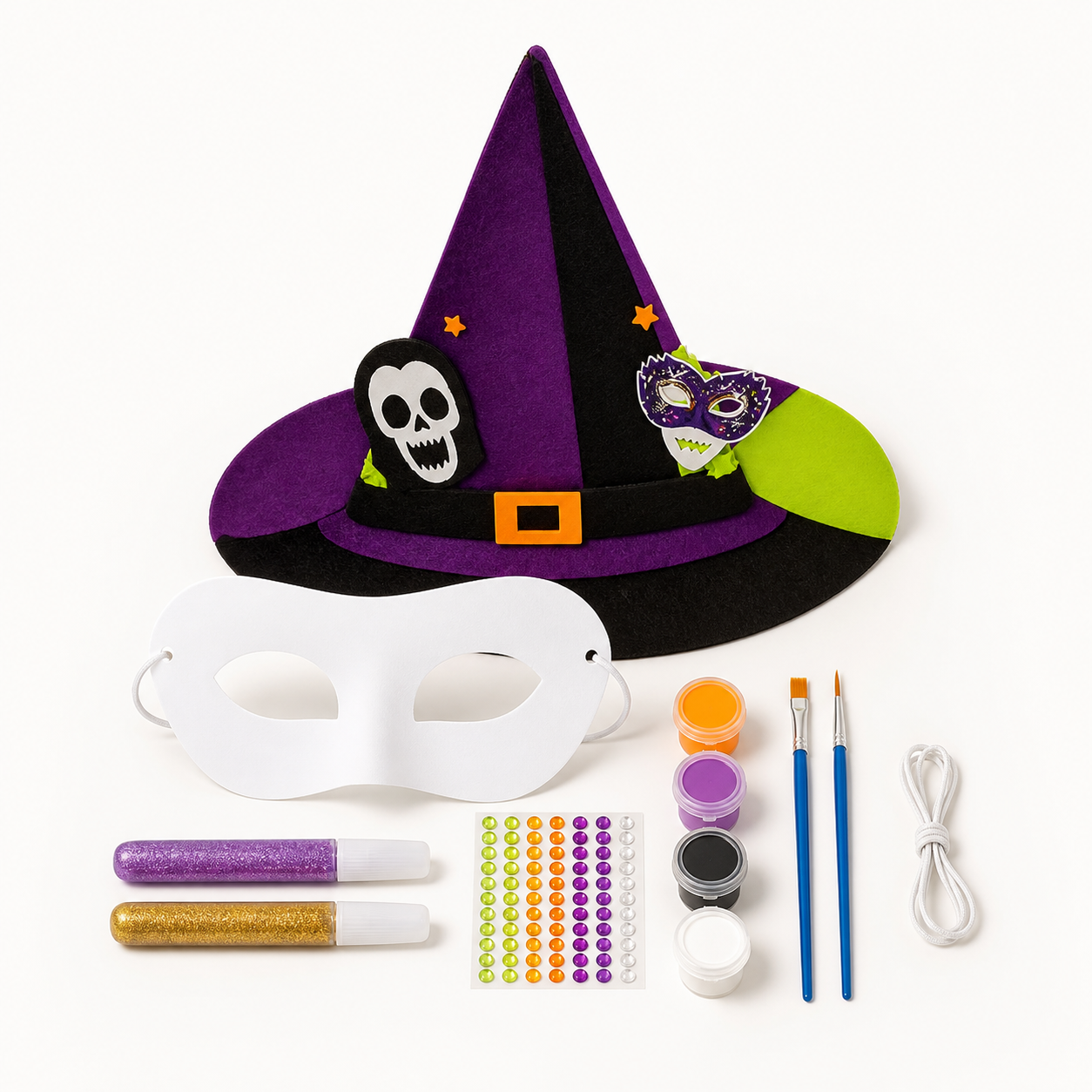 Witch Mask DIY Kit from the ZHONGYI Halloween DIY Kits collection