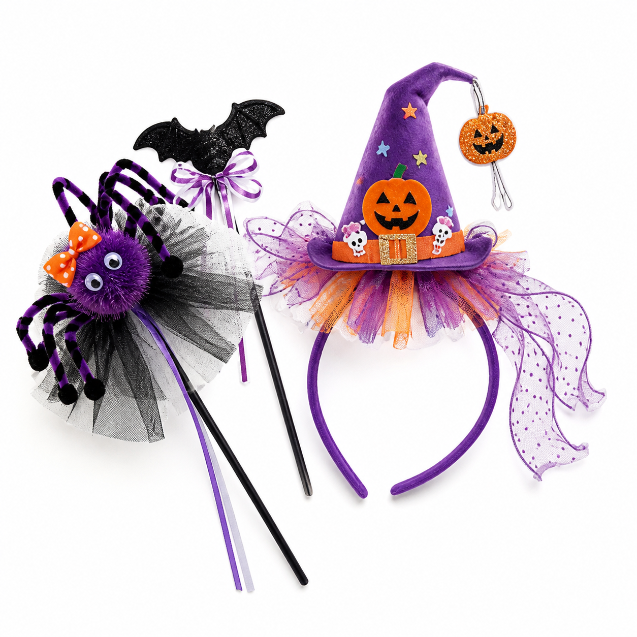 Halloween Headband and Wand DIY Kit - Witch from the ZHONGYI Halloween DIY Kits collection