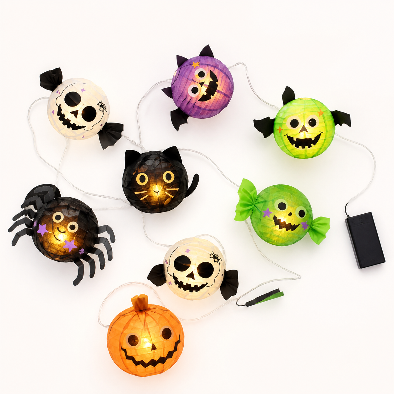 Halloween Light String DIY Kit from the ZHONGYI Halloween DIY Kits collection
