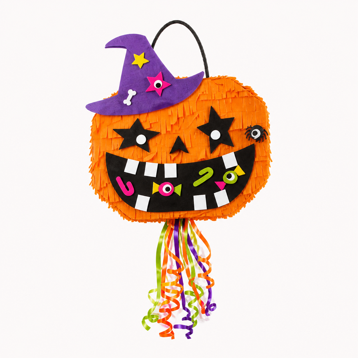 Halloween Pull-String Pinata Kit - Pumpkin from the ZHONGYI Halloween DIY Kits collection