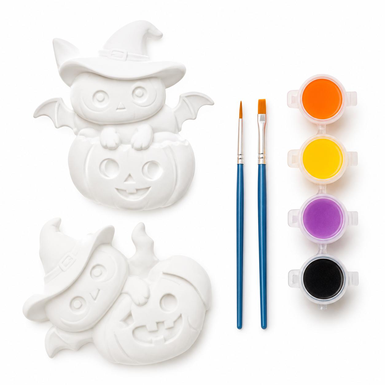 Plaster Painting Craft Kit - Characters from the ZHONGYI Halloween DIY Kits collection