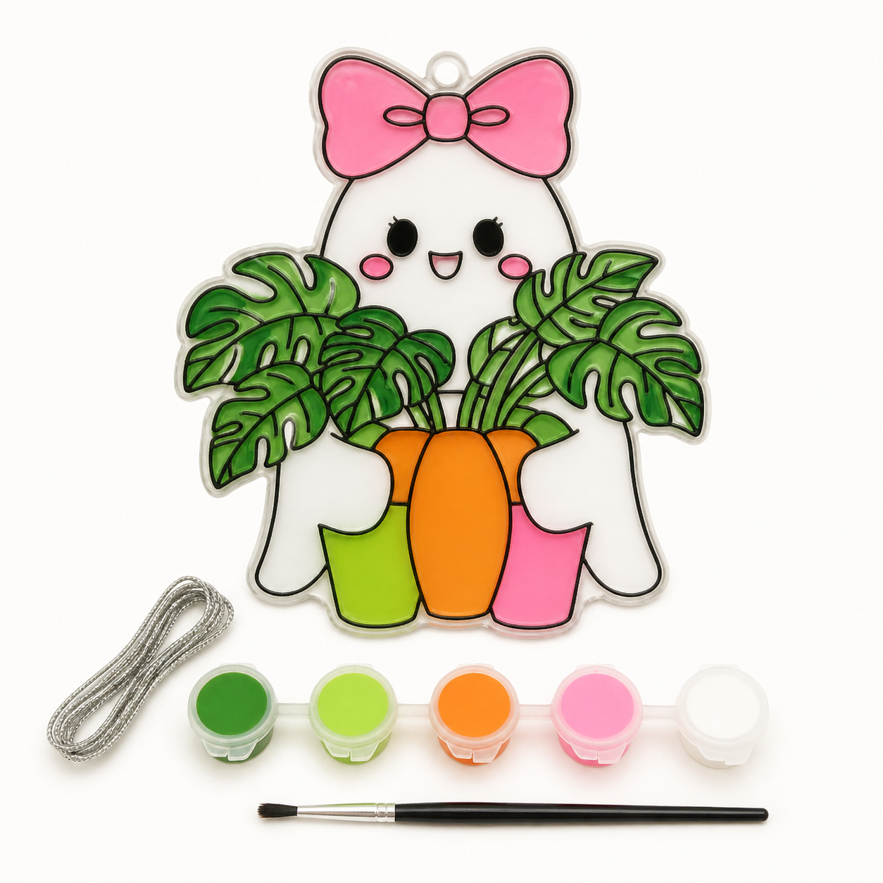 Paint Your Own Halloween Suncatchers from the ZHONGYI Halloween DIY Kits collection