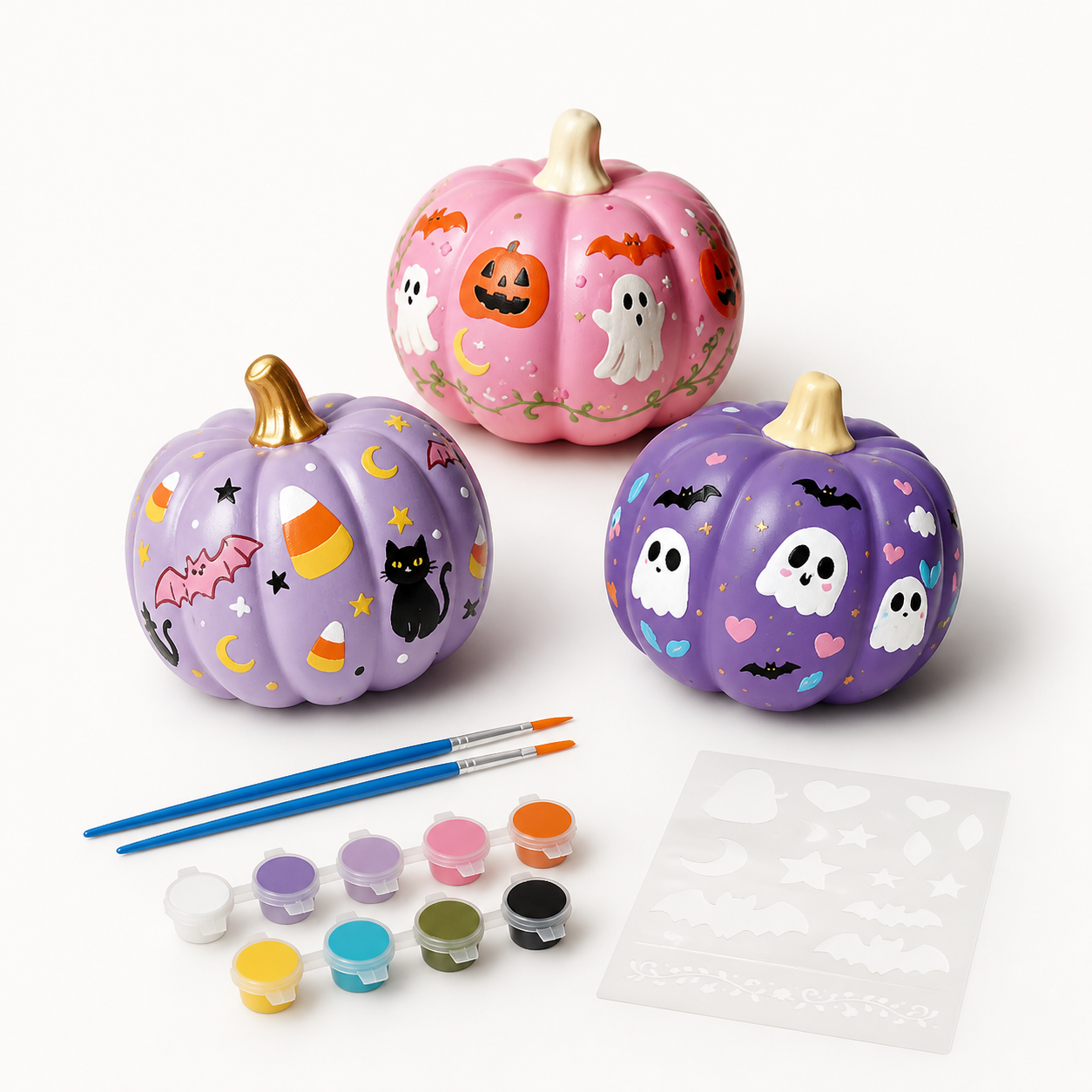 Halloween Pumpkin Coloring Set from the ZHONGYI Halloween DIY Kits collection