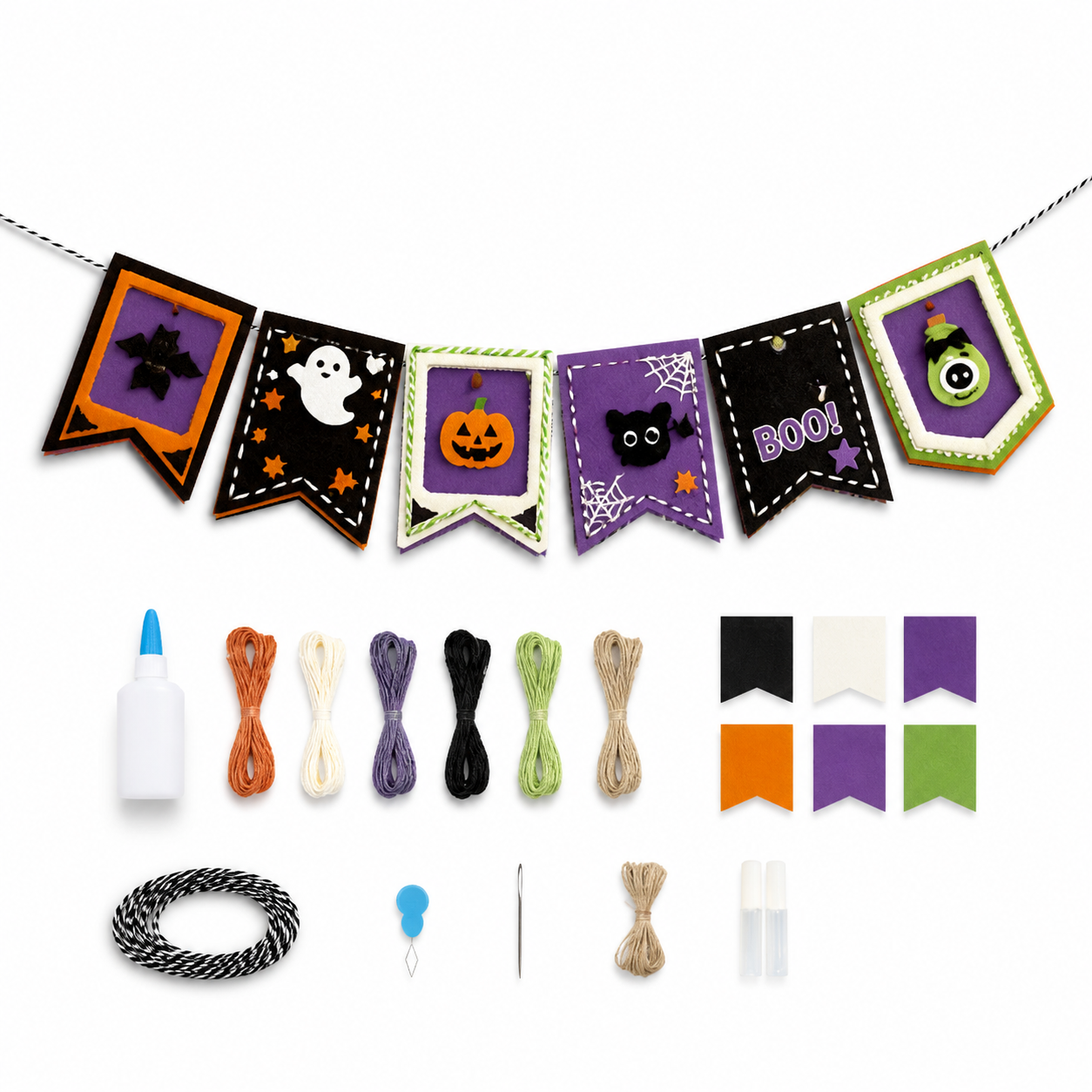 Halloween Party Banner from the ZHONGYI Halloween DIY Kits collection